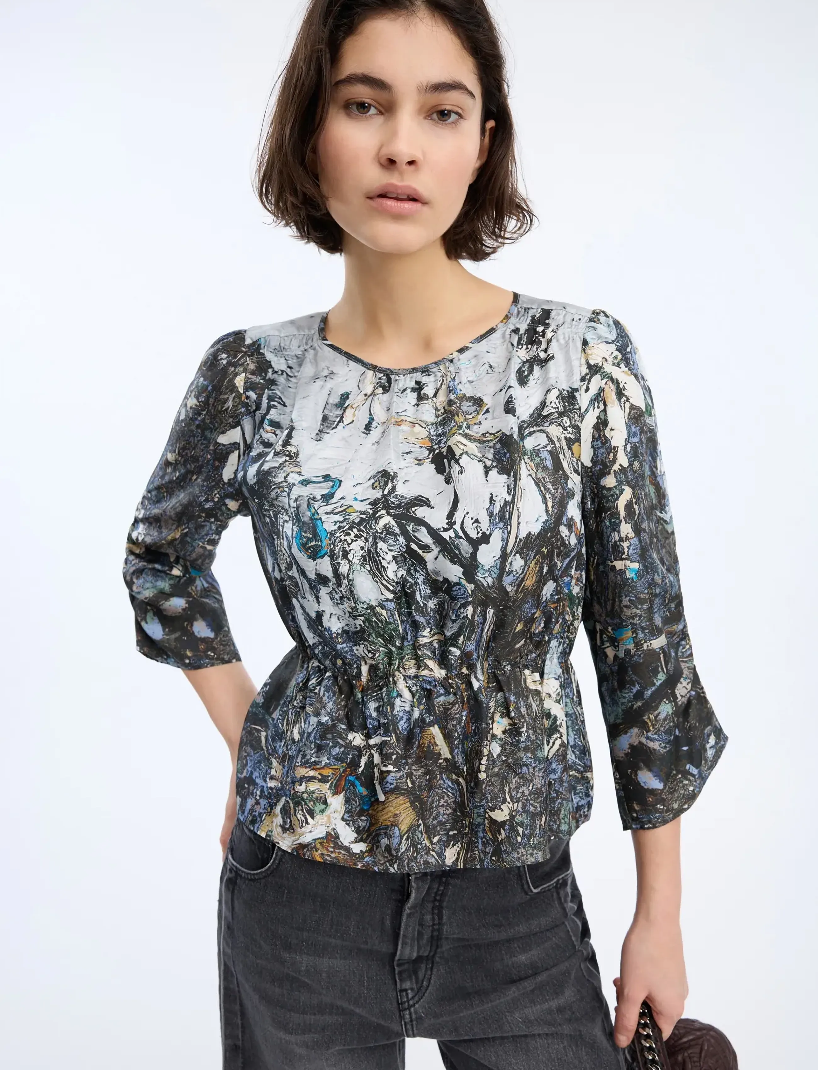 Munthe - VIRAGO - print grey - 3