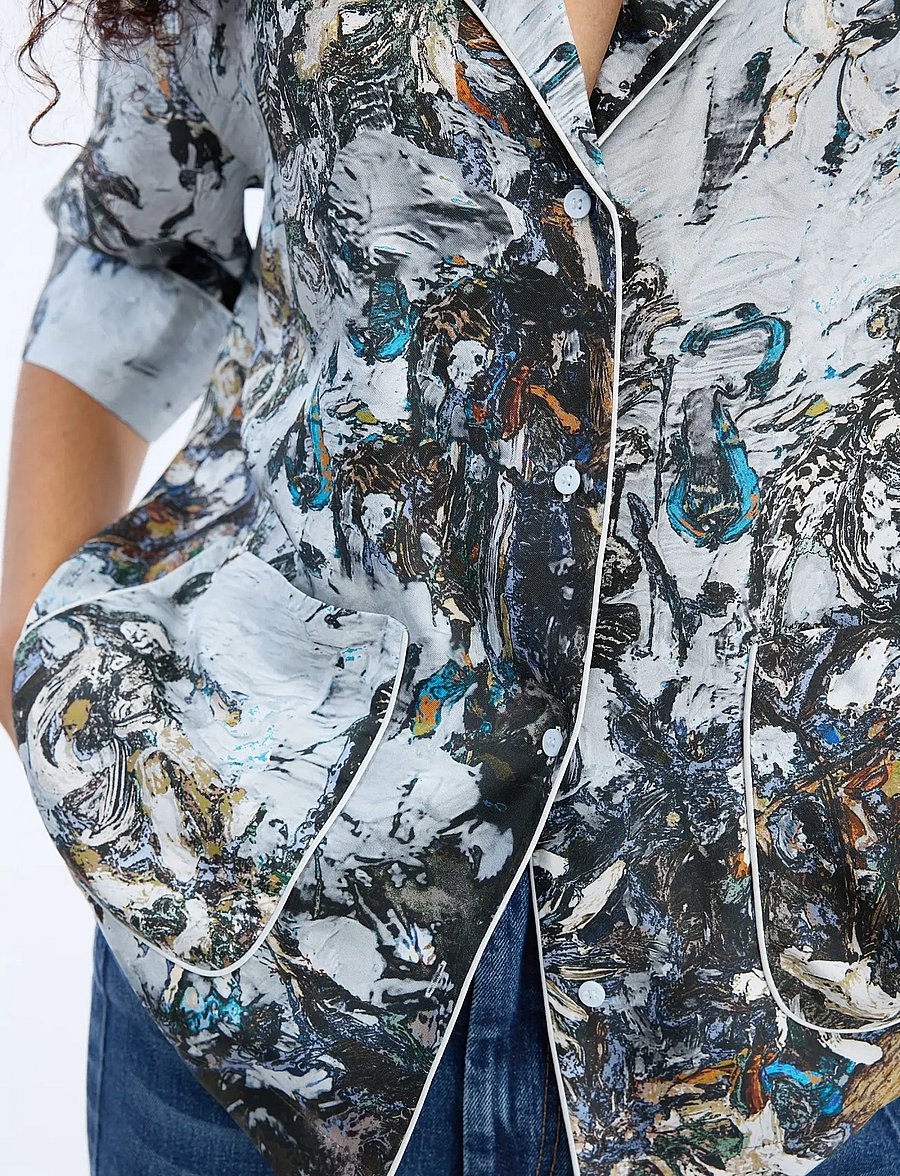 Munthe - VUSHI - print grey - 5