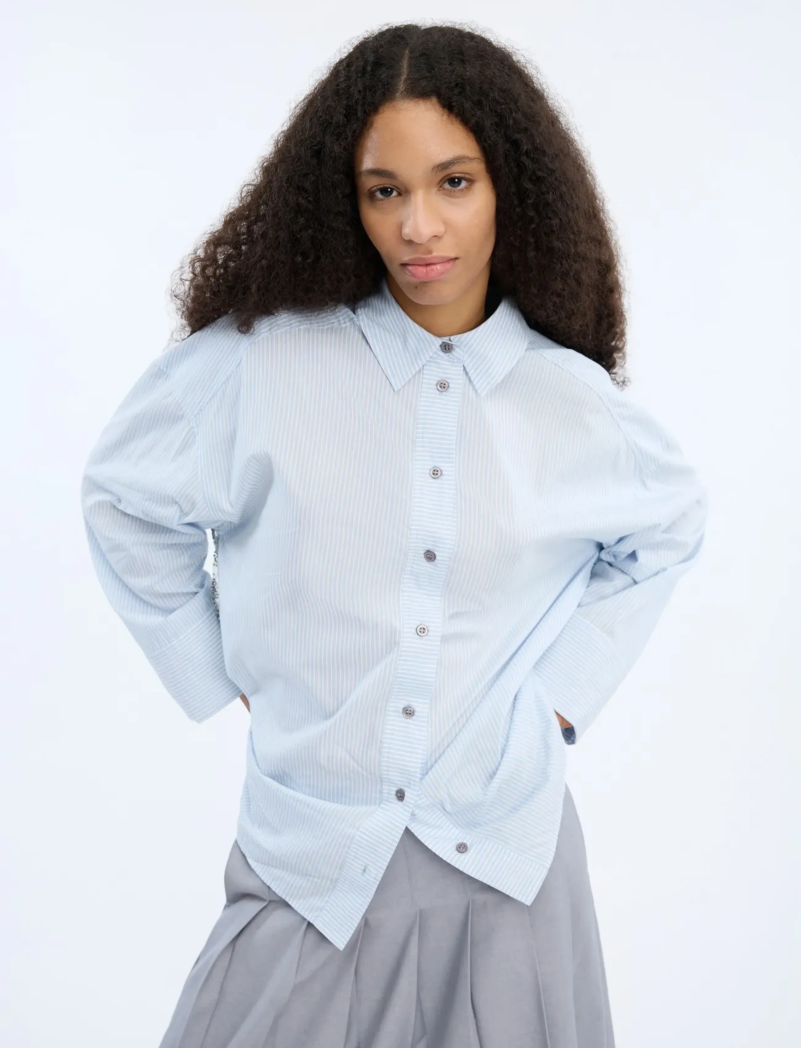 Munthe - VONTARIO - stripe blue - 4