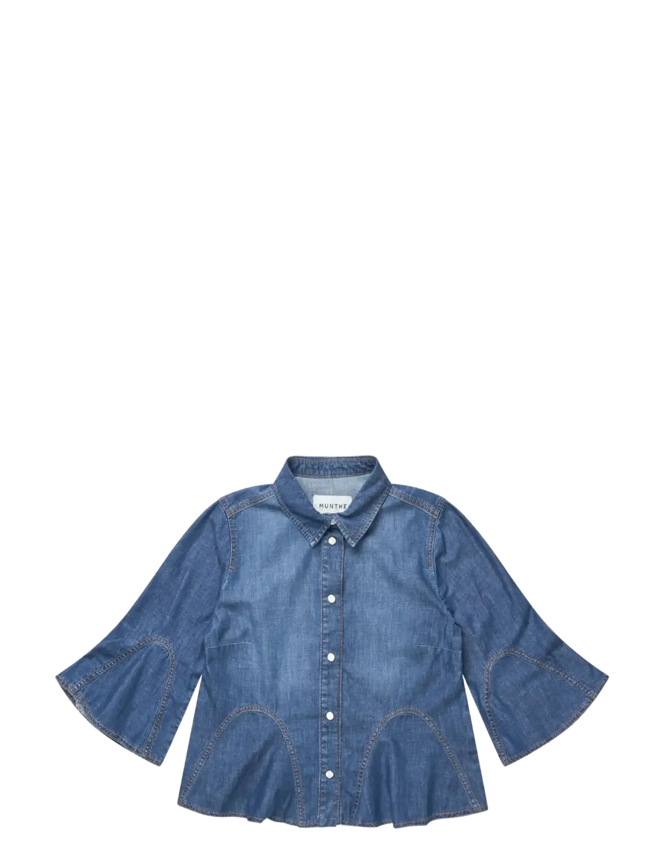 Munthe VUNNA - Jeansskjortor - BLUE / blue