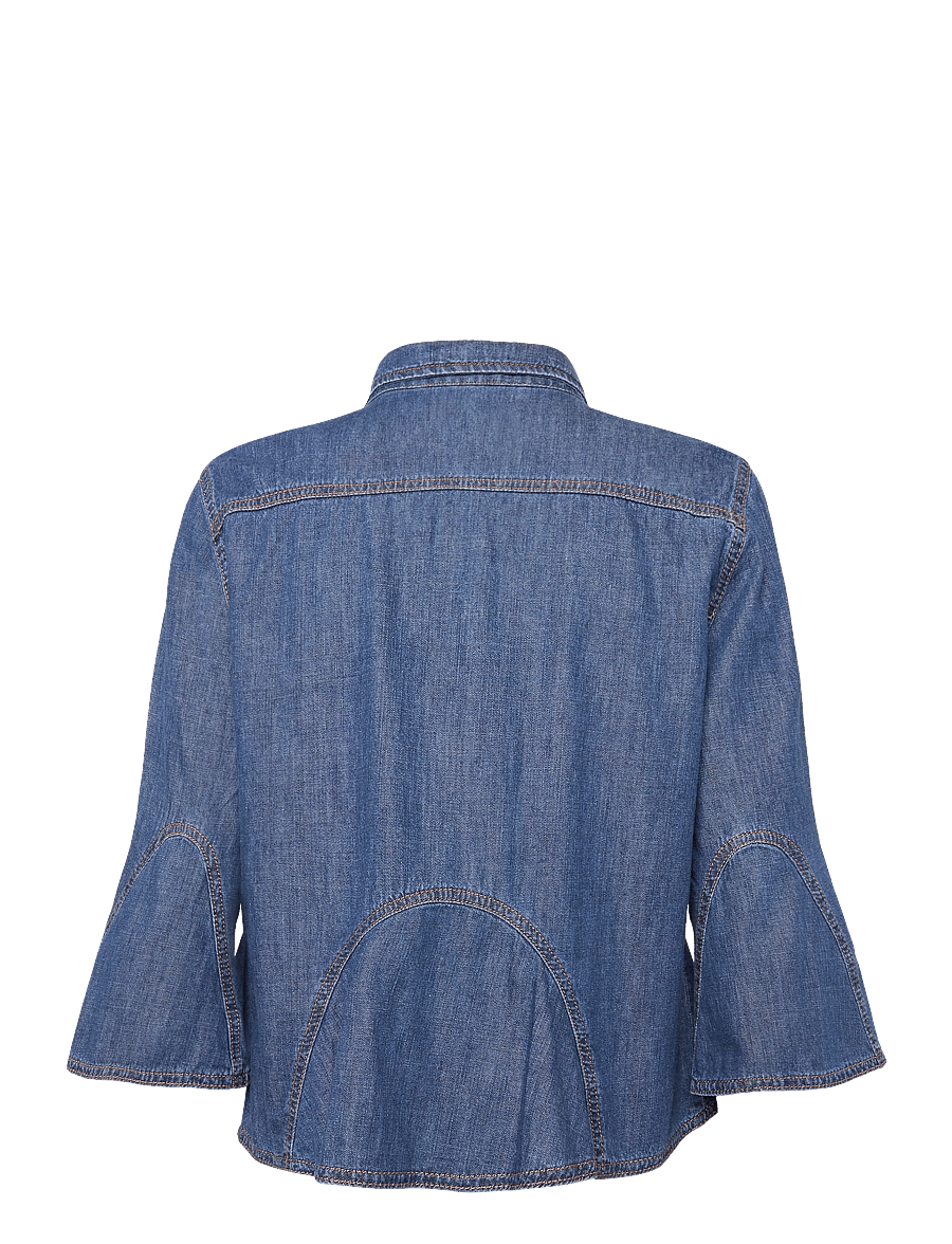 Munthe - VUNNA - jeansskjortor - blue - 2