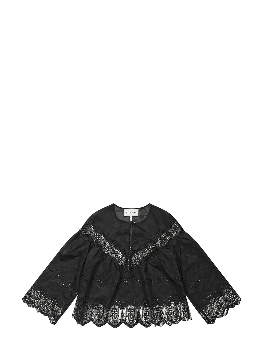 Munthe - VALIANCE - langärmelige blusen - black - 1