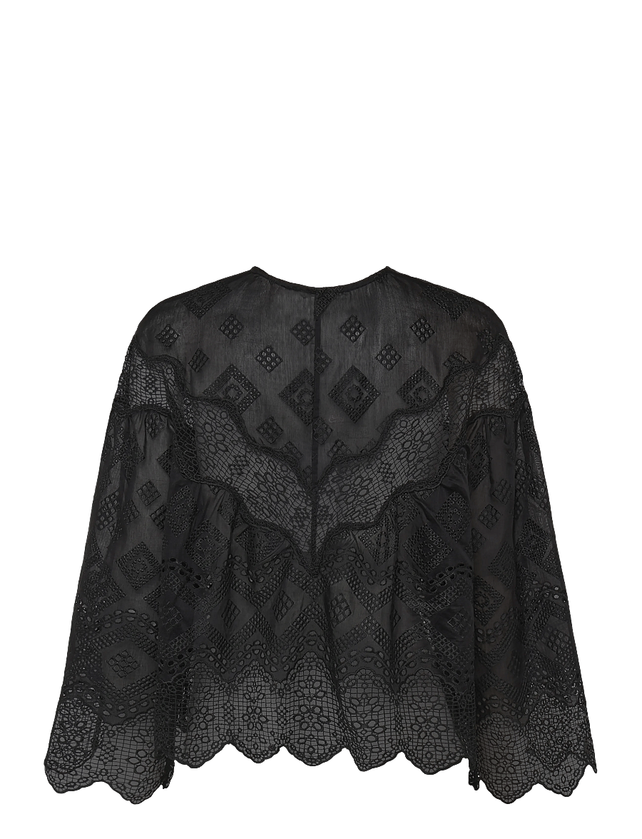 Munthe - VALIANCE - pitkähihaiset puserot - black - 2