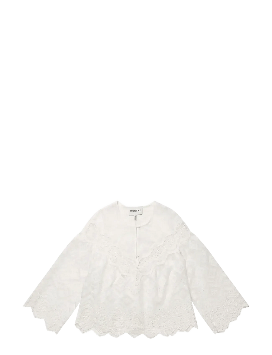 Munthe - VALIANCE - langärmelige blusen - white - 1