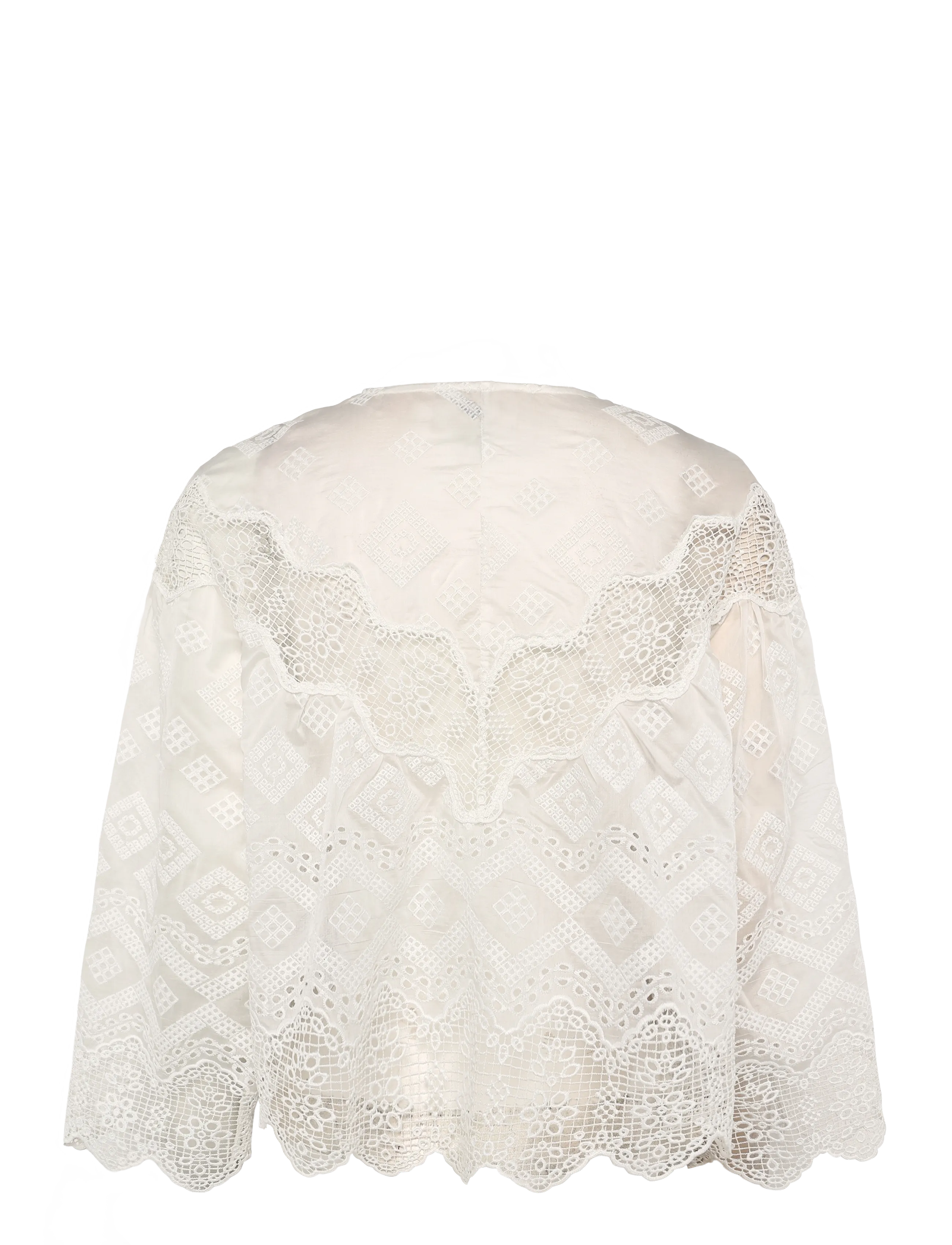 Munthe - VALIANCE - långärmade blusar - white - 2