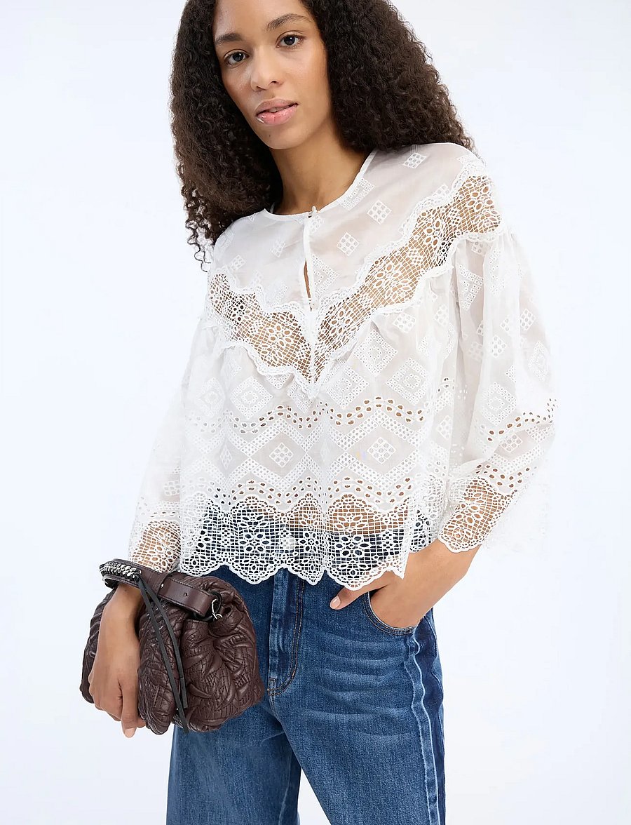Munthe - VALIANCE - langärmelige blusen - white - 0