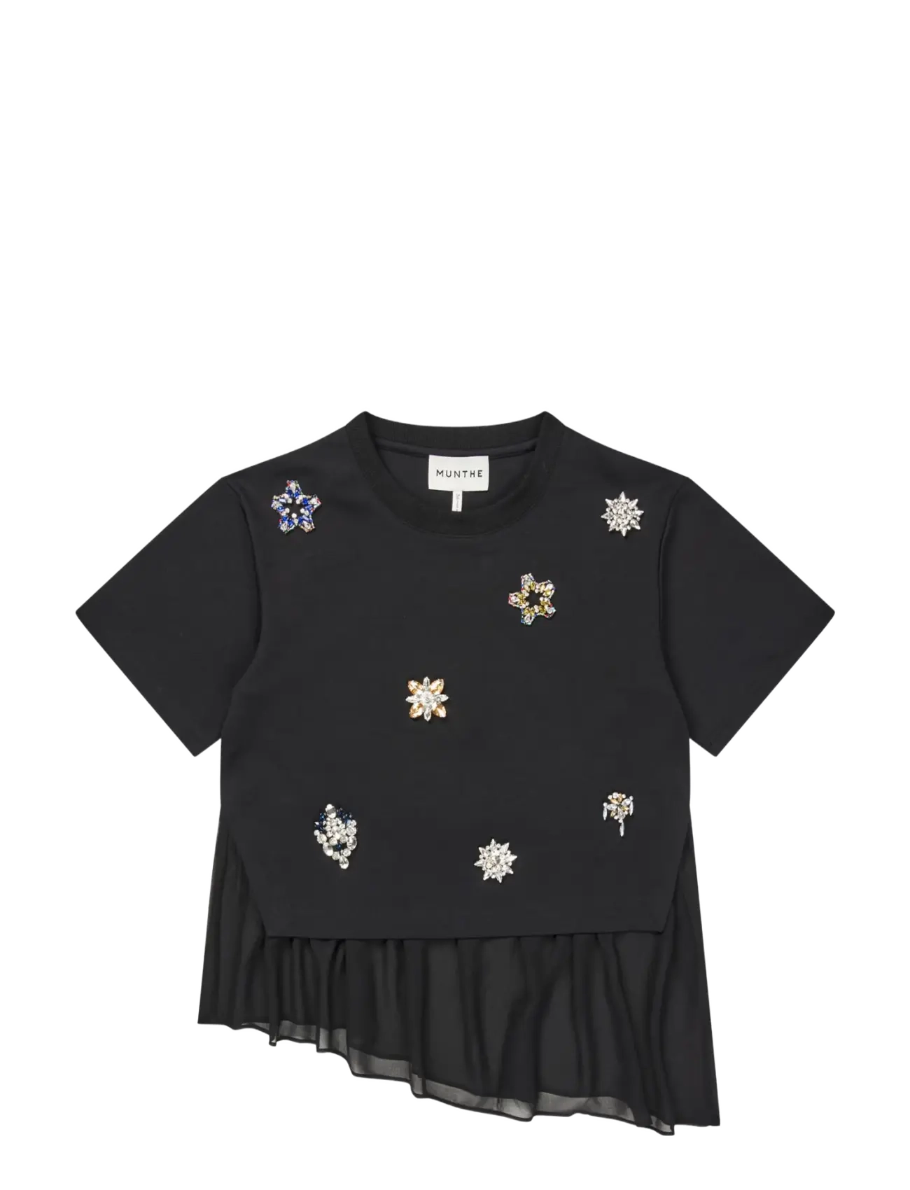 Munthe - VACH - t-shirts - black - 1