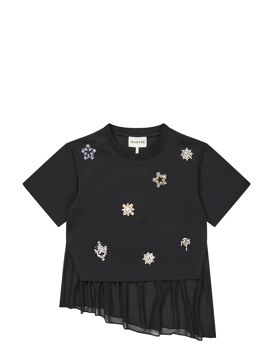 Munthe - VACH - t-shirts - black - 1