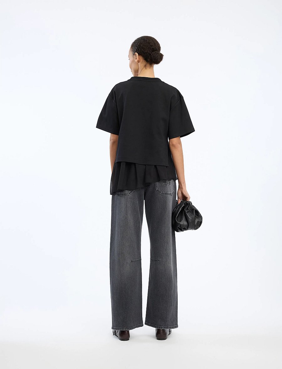 Munthe - VACH - t-shirts - black - 2