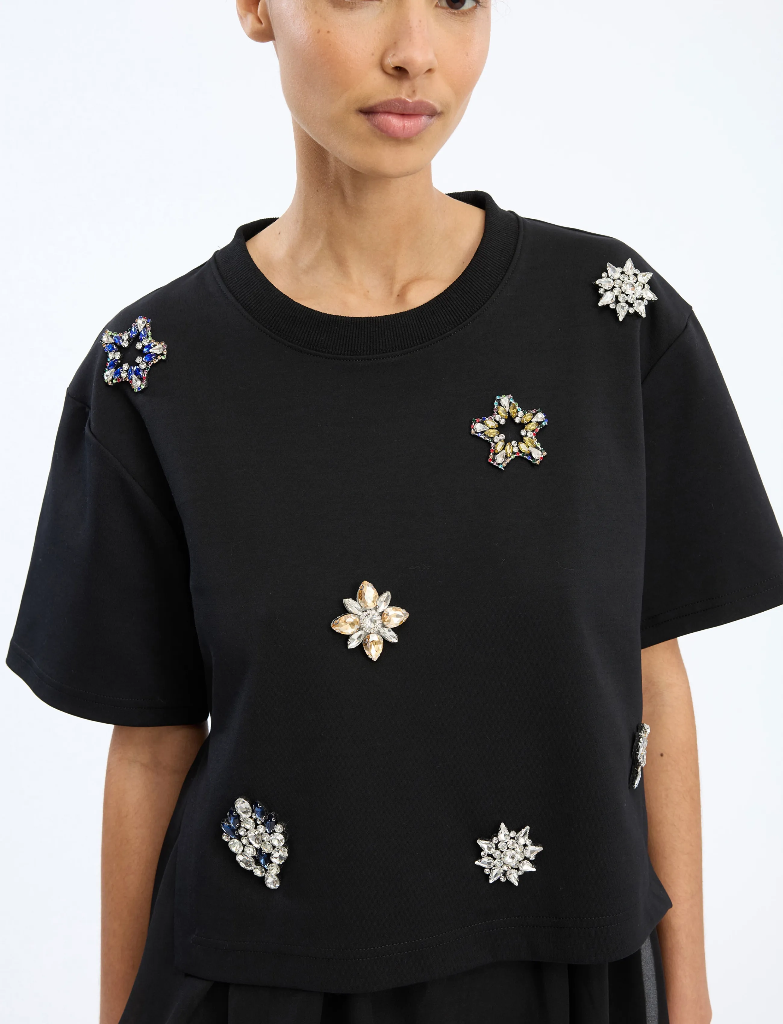 Munthe - VACH - t-shirts - black - 3