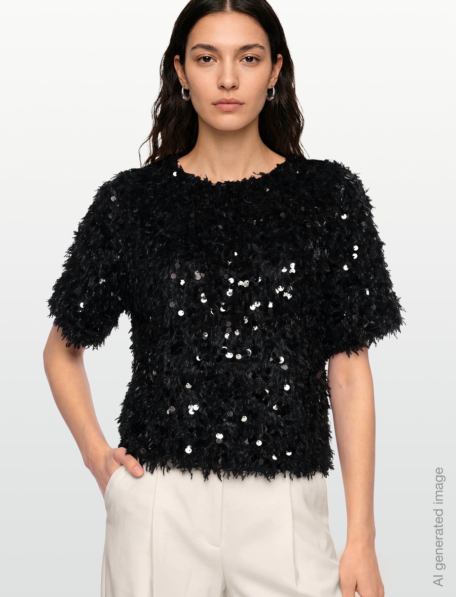Munthe - VALENCE - t-shirts - black - 3