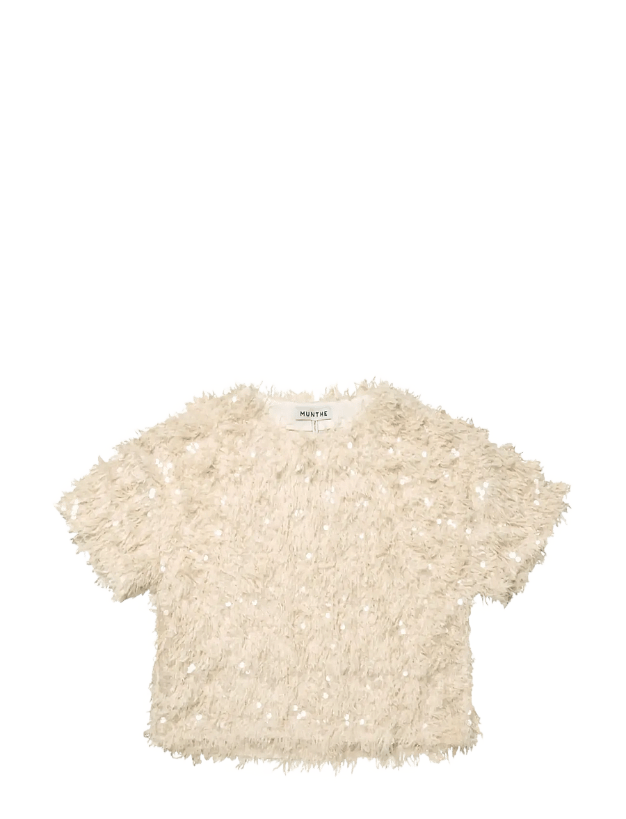 Munthe - VALENCE - t-shirts - creme - 0