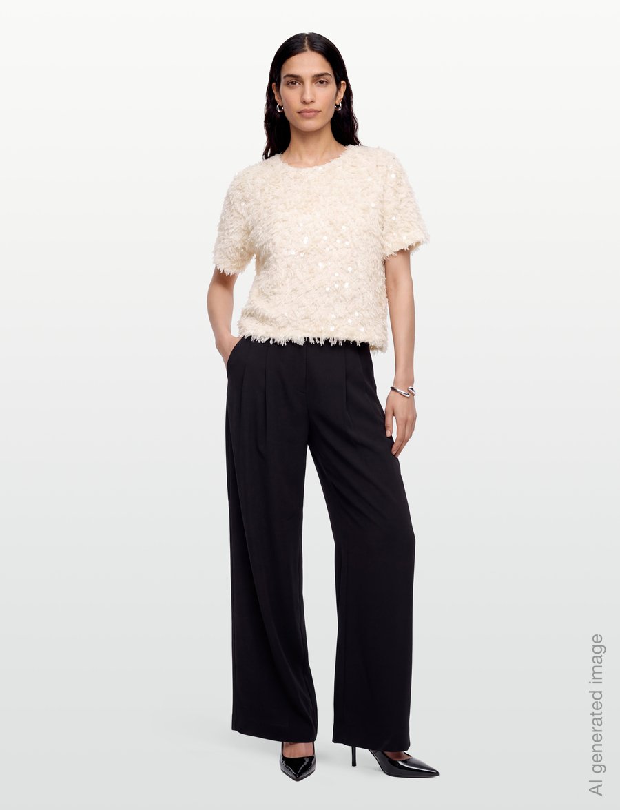 Munthe - VALENCE - t-särgid - creme - 0