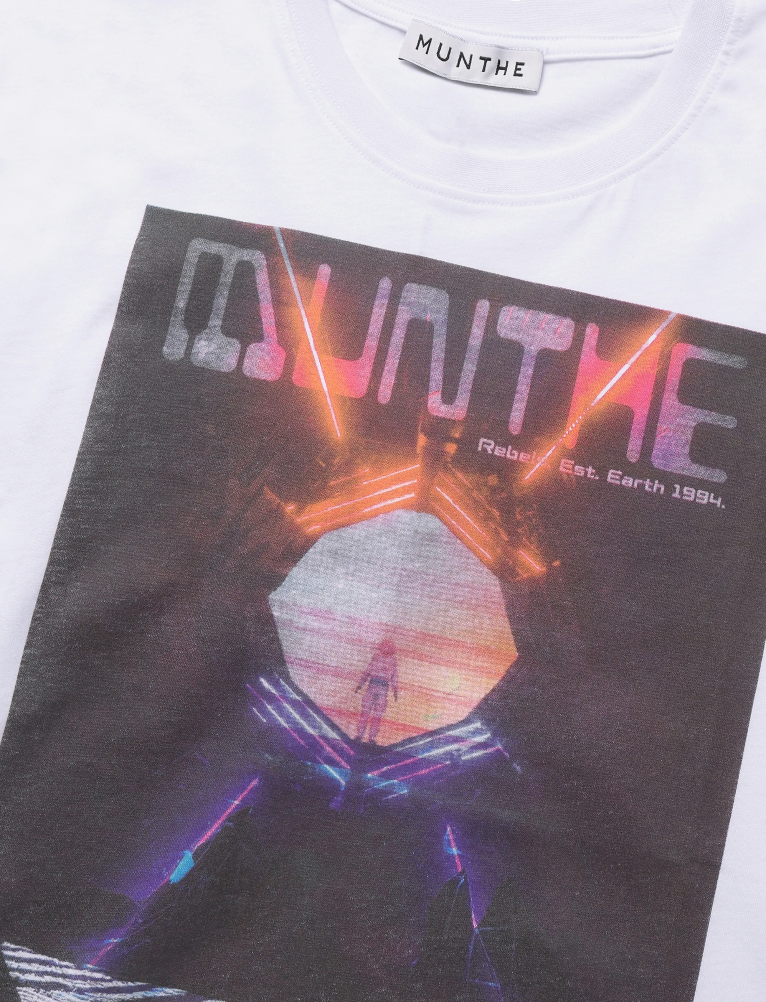 Munthe - VICOSA - t-shirts - white - 5