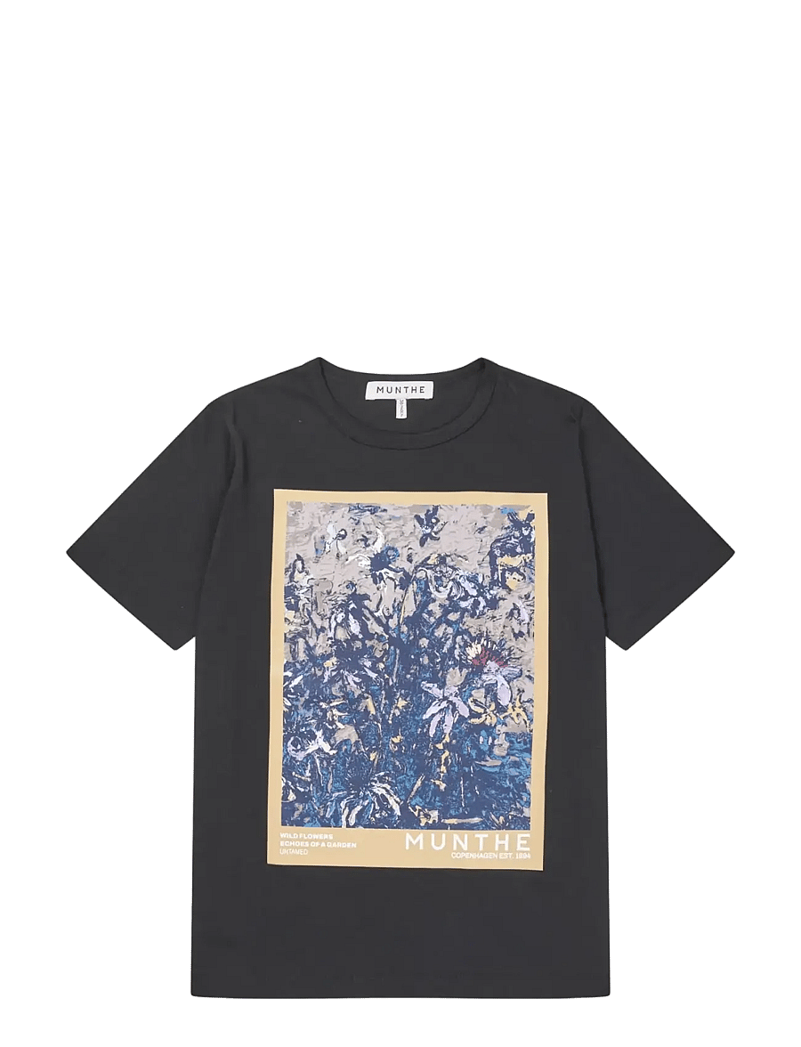 Munthe - VURANUS - t-shirts - black - 1