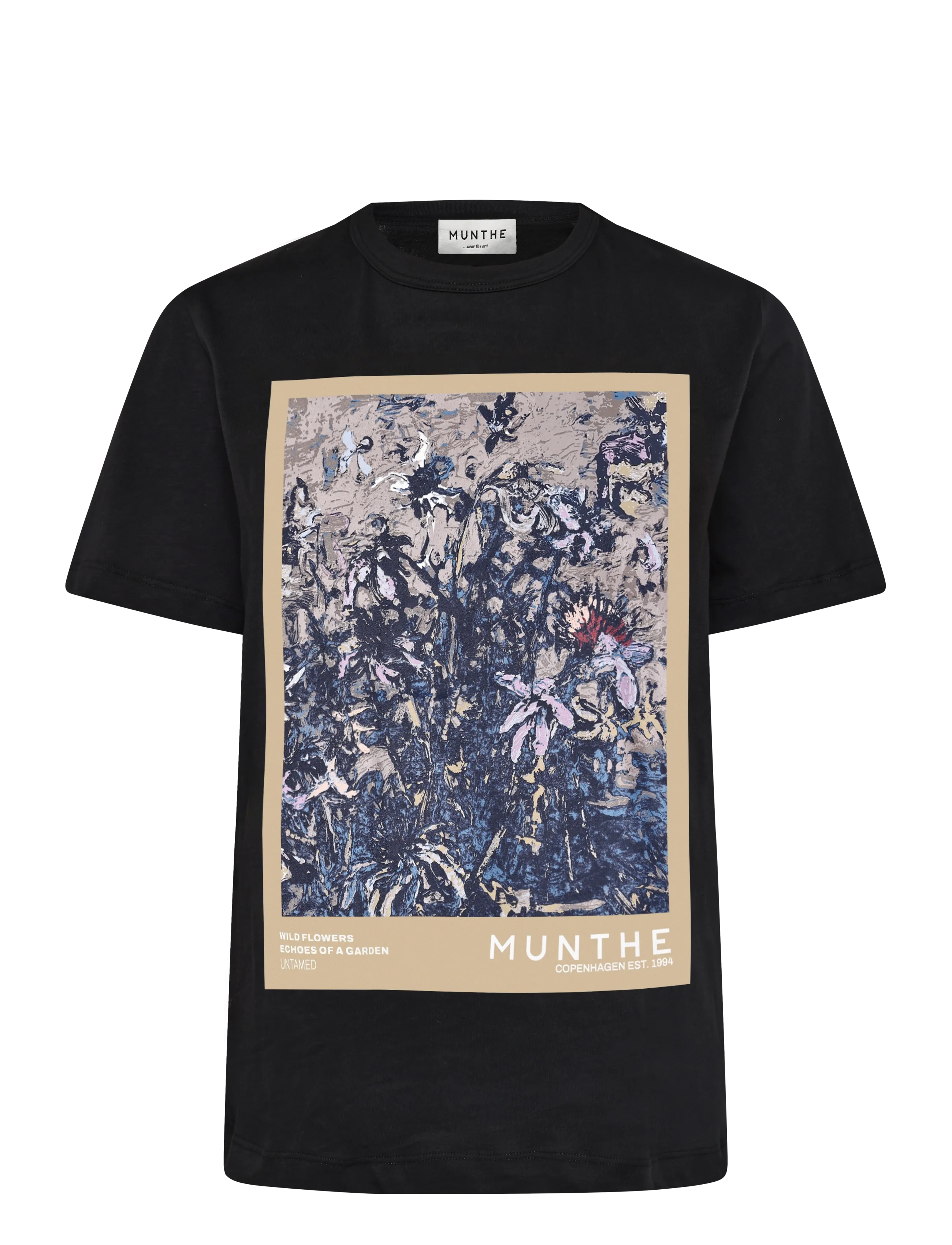 Munthe - VURANUS - t-shirts - black - 1