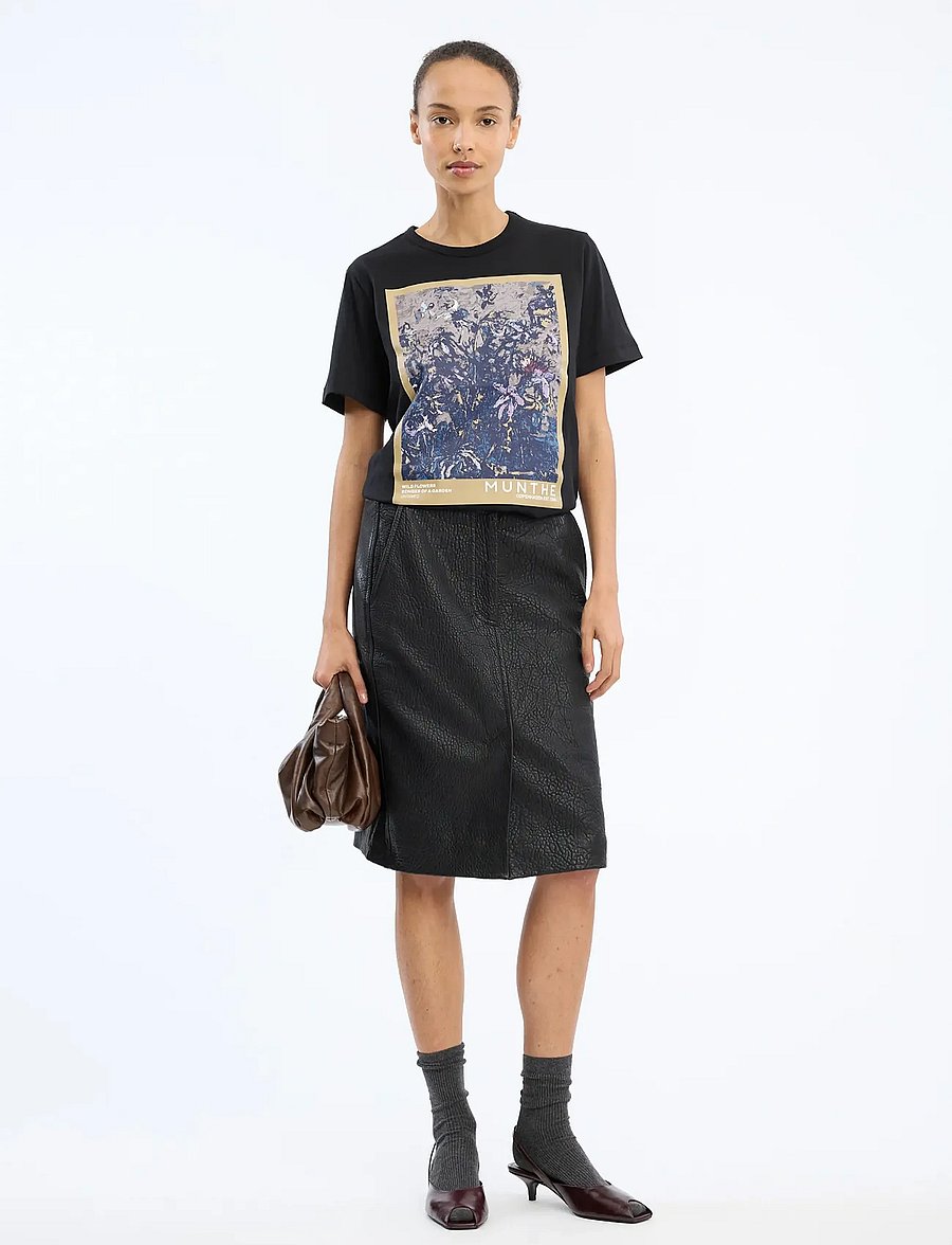 Munthe - VURANUS - t-shirts - black - 0
