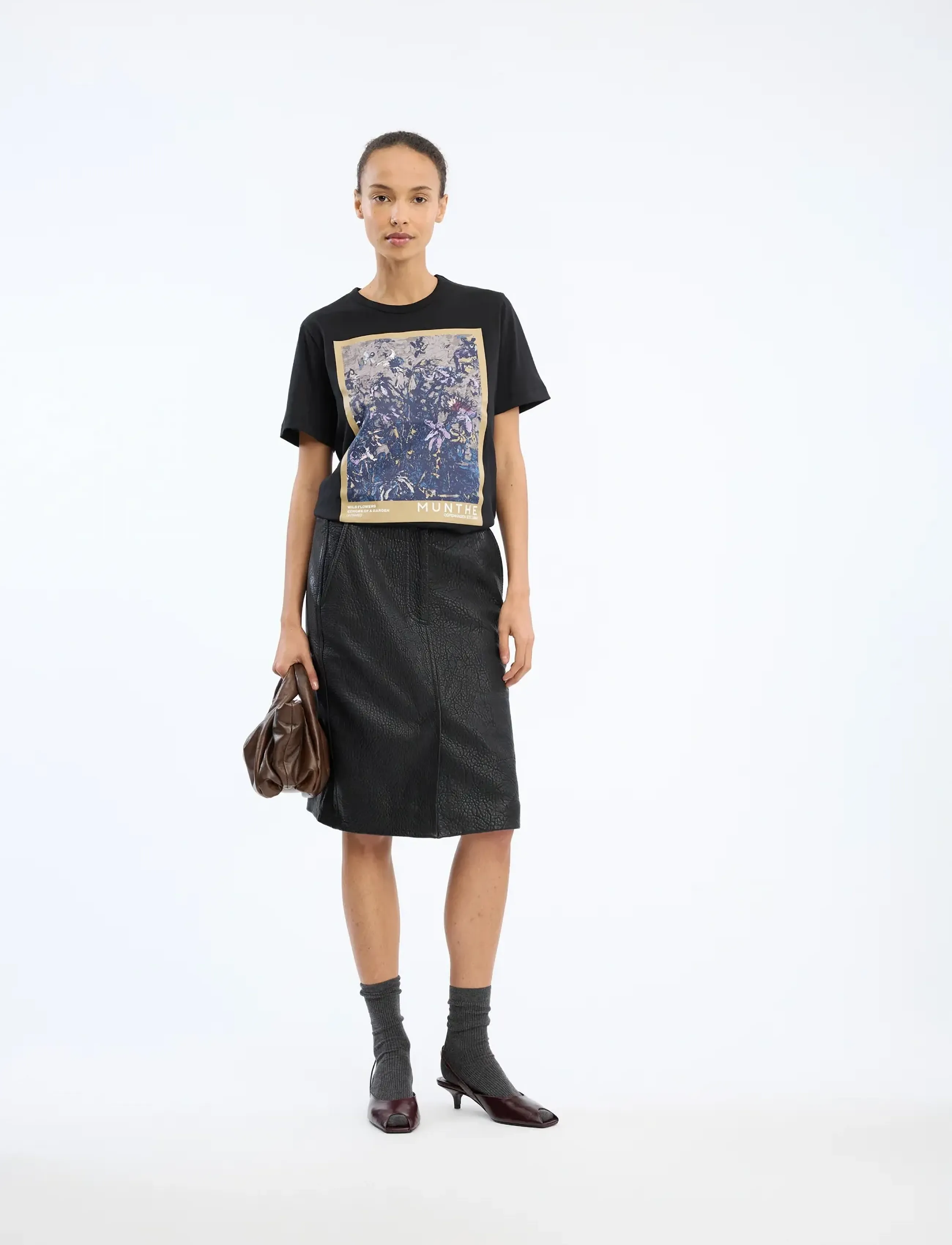 Munthe - VURANUS - t-shirts - black - 3