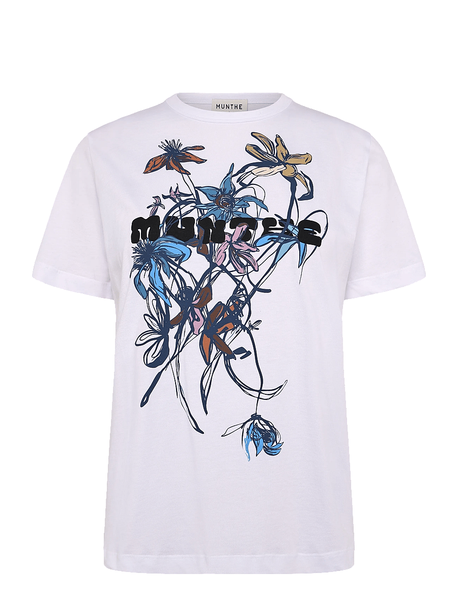 Munthe - VURANUS - t-shirts - white - 1