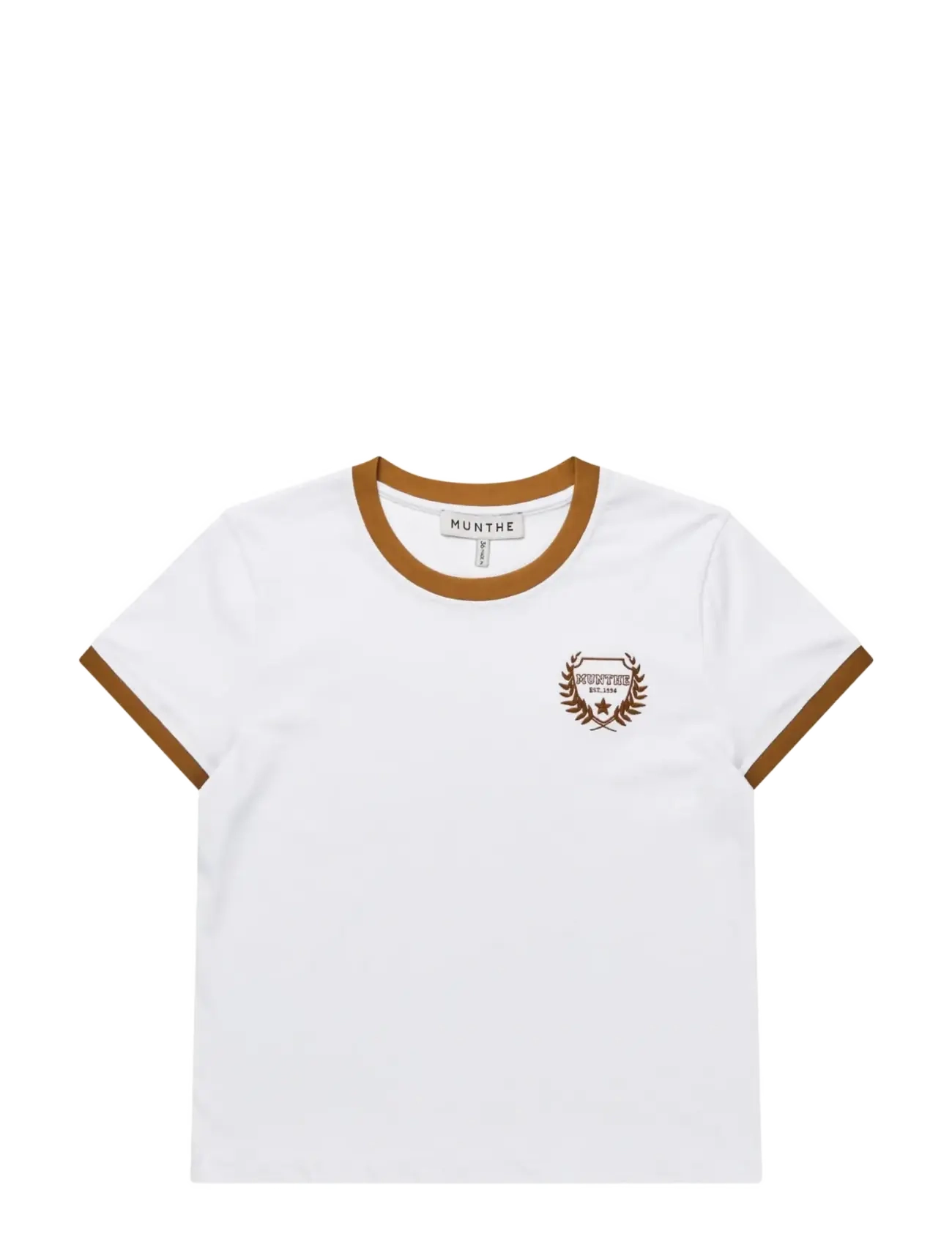 Munthe VAGARY - T-shirts & Tops - WHITE / white