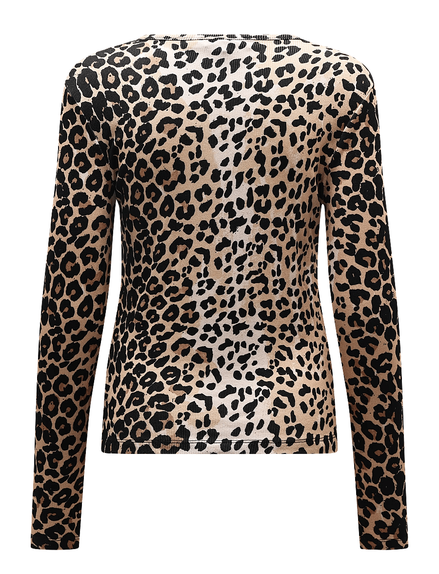 Munthe - GRACE - langärmelige blusen - print animal - 2