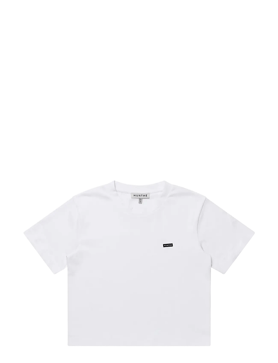Munthe - BELLAMY - crop tops - white - 0