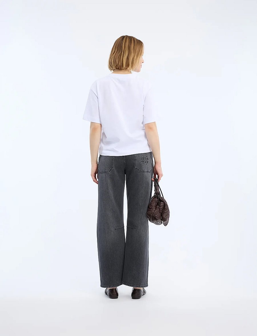 Munthe - BELLAMY - crop tops - white - 3