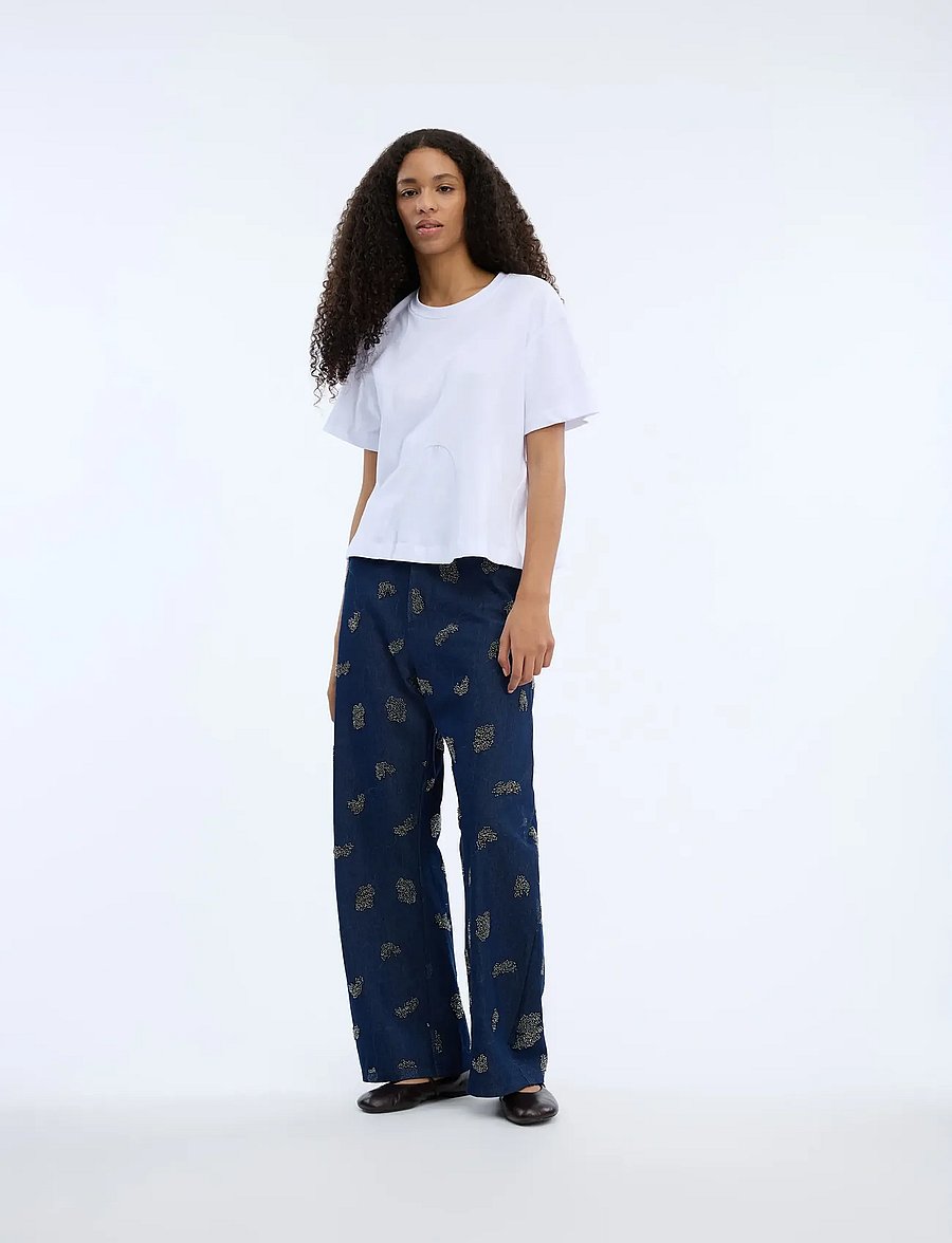 Munthe - BELLAMY - crop tops - white - 4