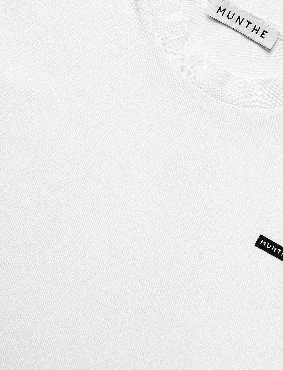 Munthe - BELLAMY - crop tops - white - 4