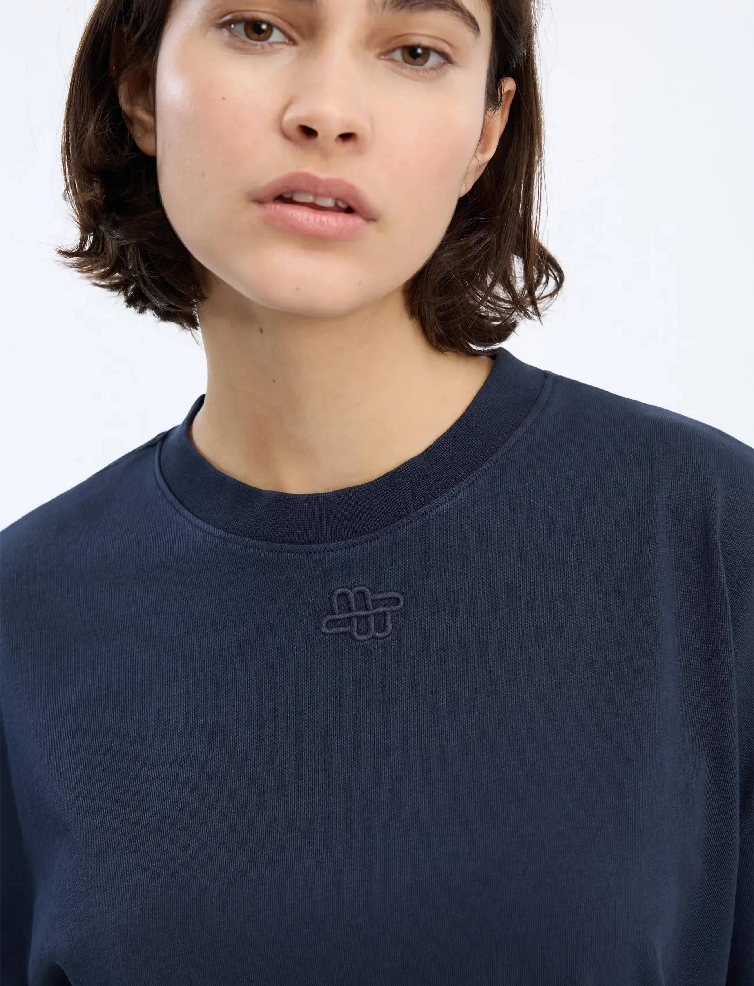 Munthe - LIPPINI - t-shirts - navy - 4
