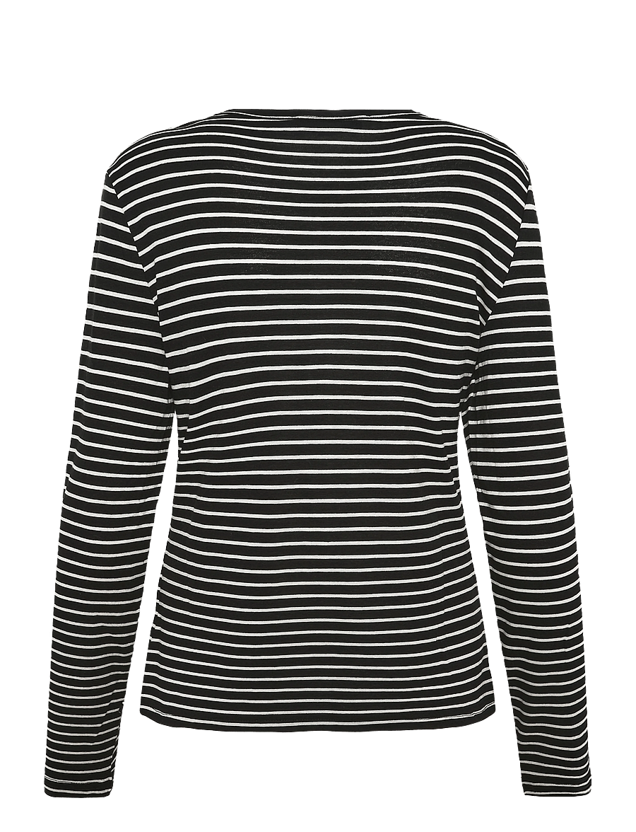 Munthe - VUZZA - long-sleeved tops - black - 2