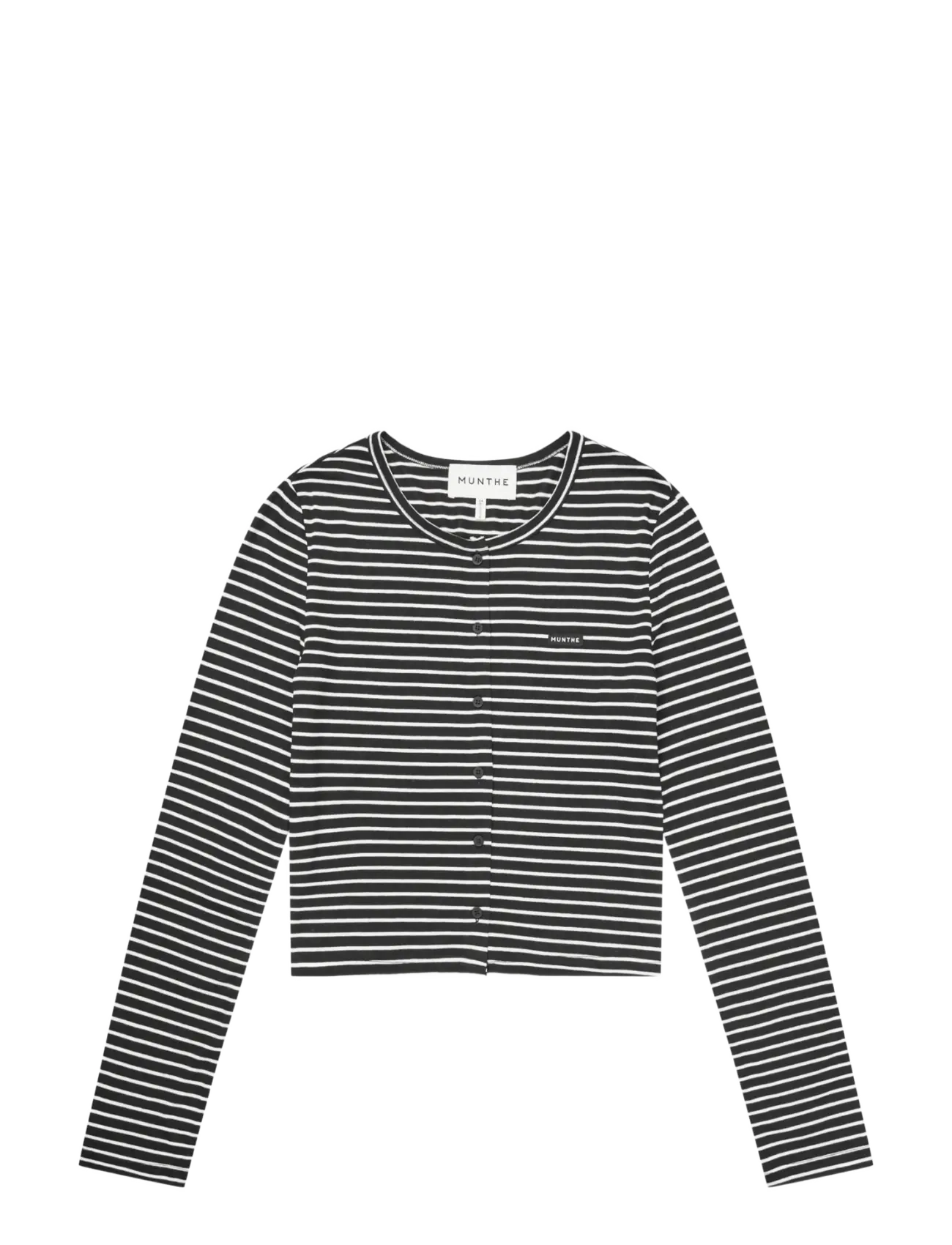 Munthe - VOELIA - långärmade blusar - black - 1