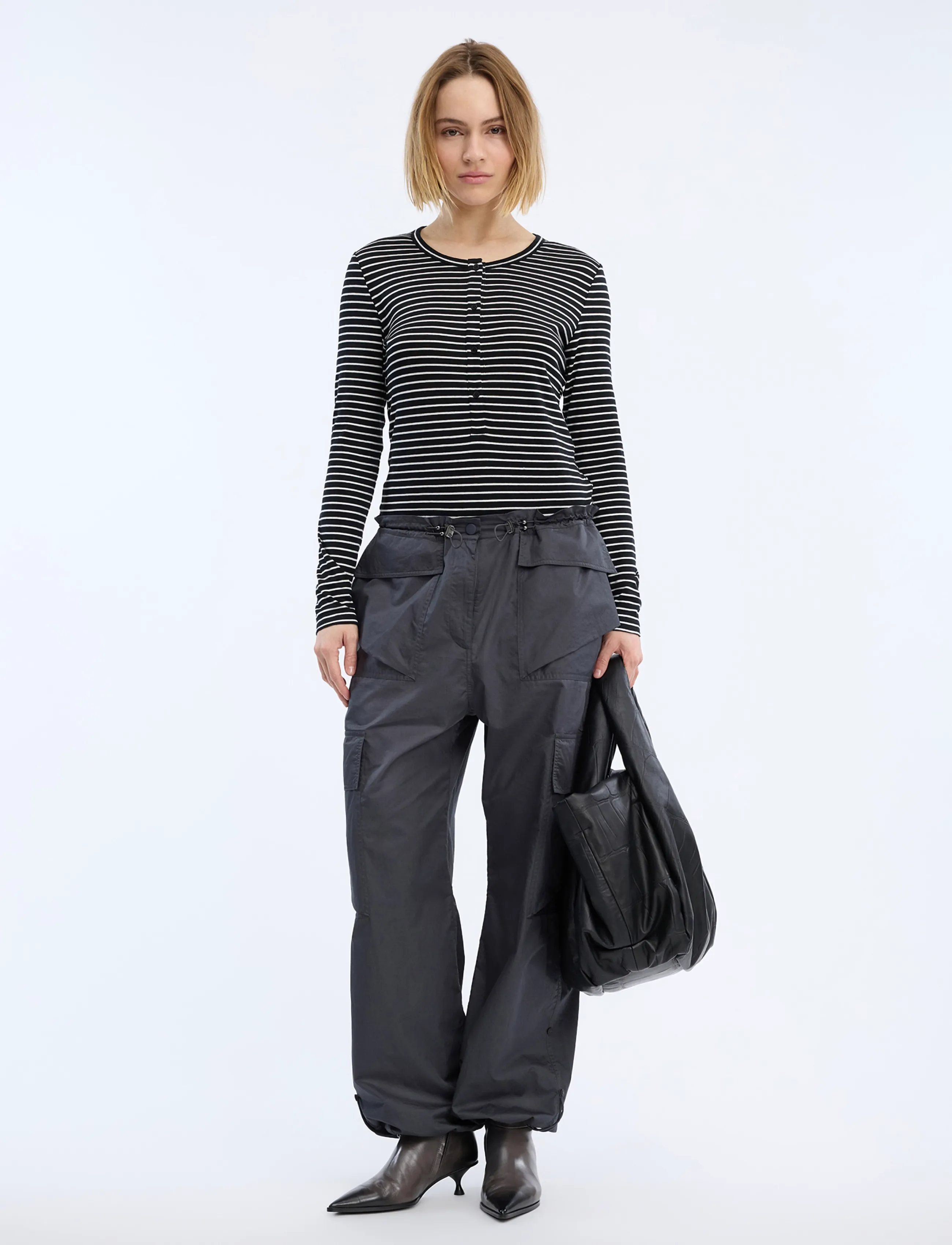 Munthe VOELIA - Blusar - BLACK / black