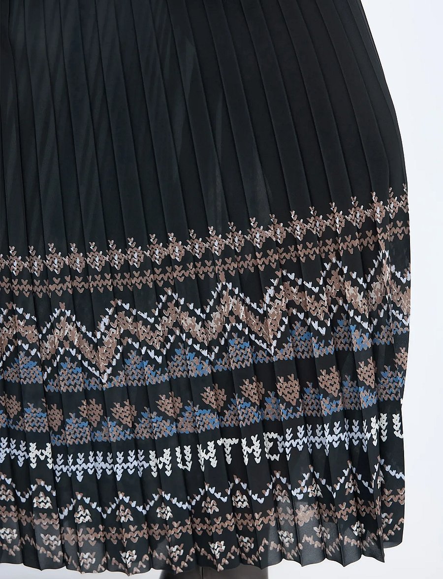 Munthe - TAULLA - klostuoti sijonai - print black - 4