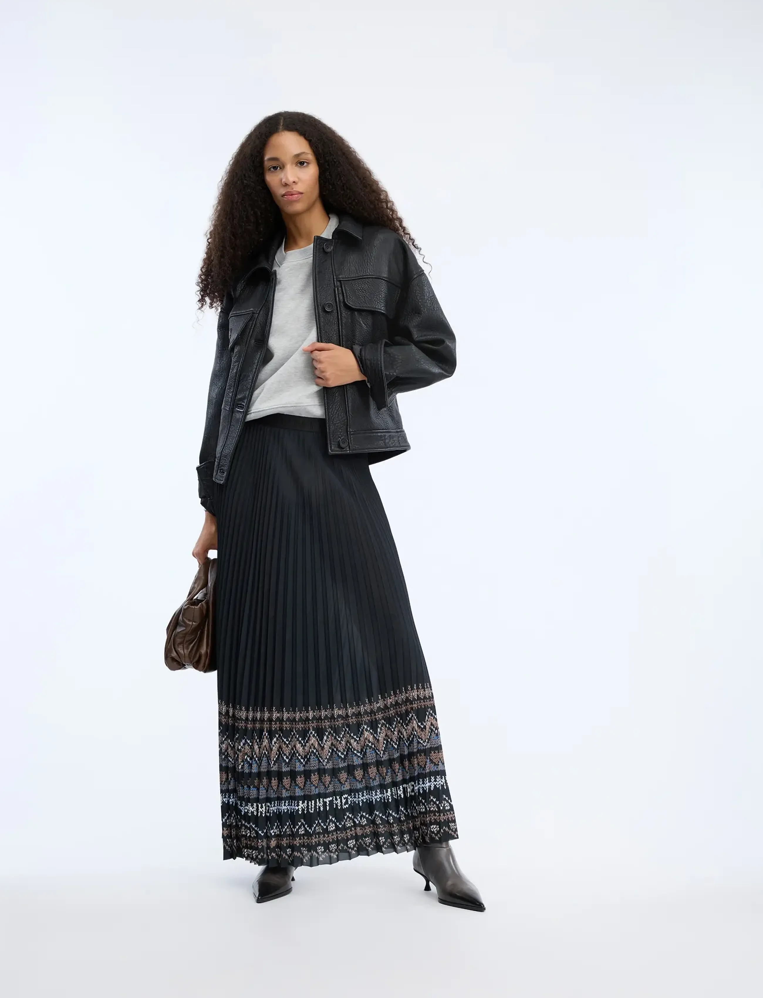 Munthe - TAULLA - print black - 4