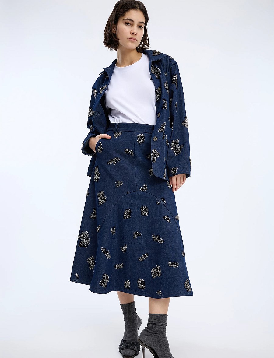 Munthe - VILLAGER - teksaseelikud - navy - 4