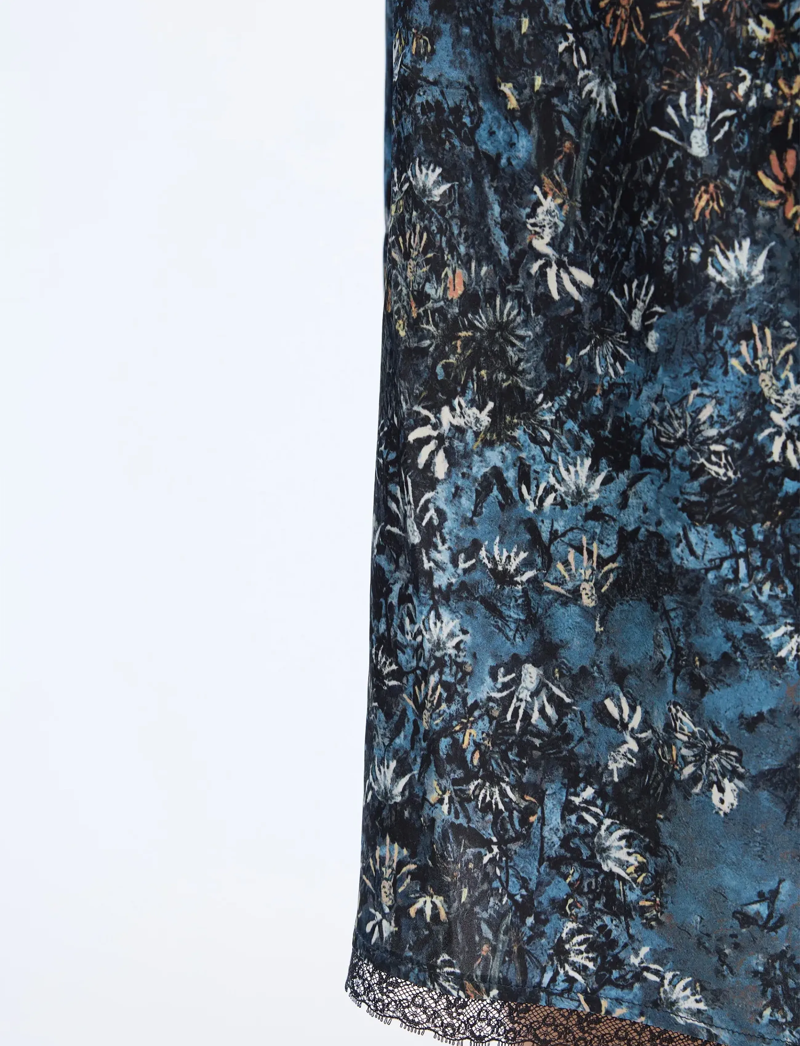 Munthe - VAIA - midi skirts - print blue - 5