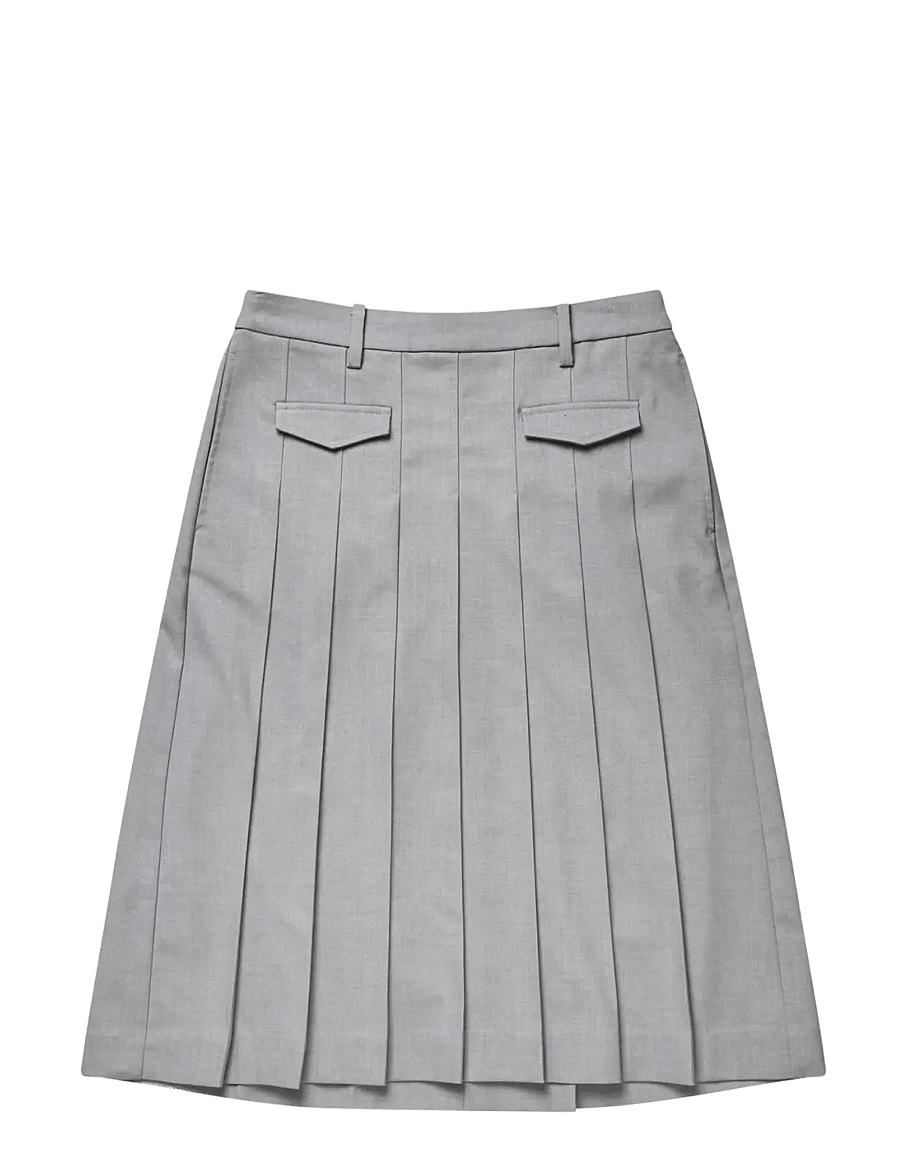 Munthe - VIRONICAE - plisserade kjolar - grey - 0