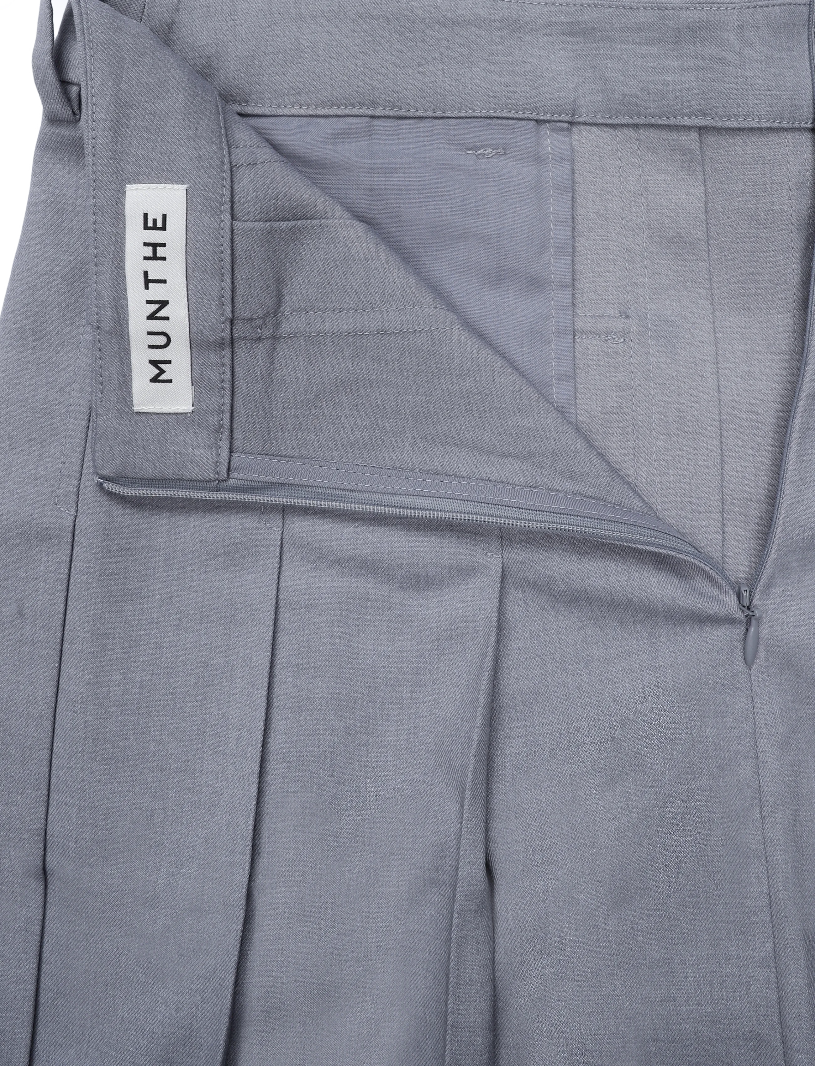 Munthe - VIRONICAE - pleated skirts - grey - 4