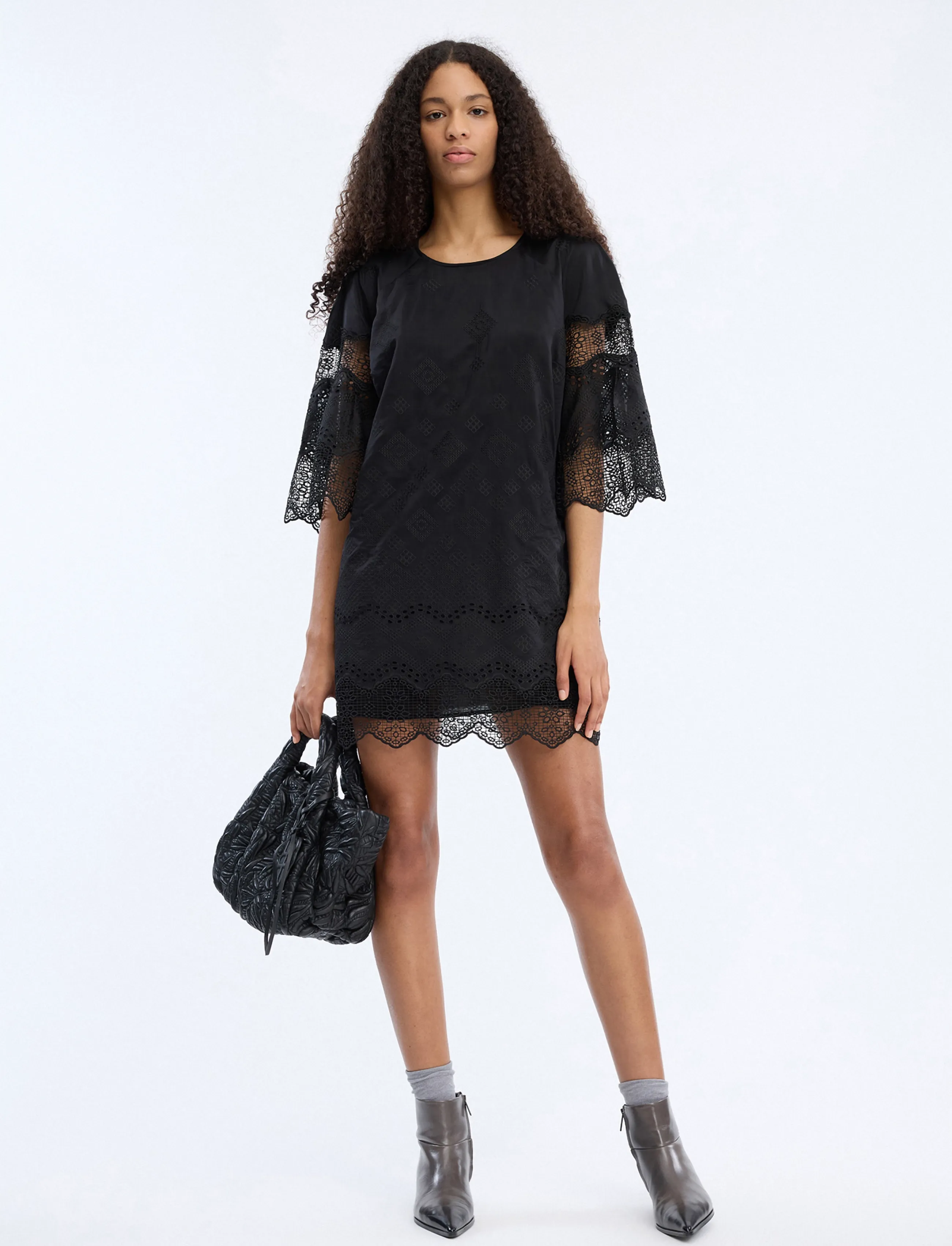 Munthe VANSINA - Klänningar - BLACK / black