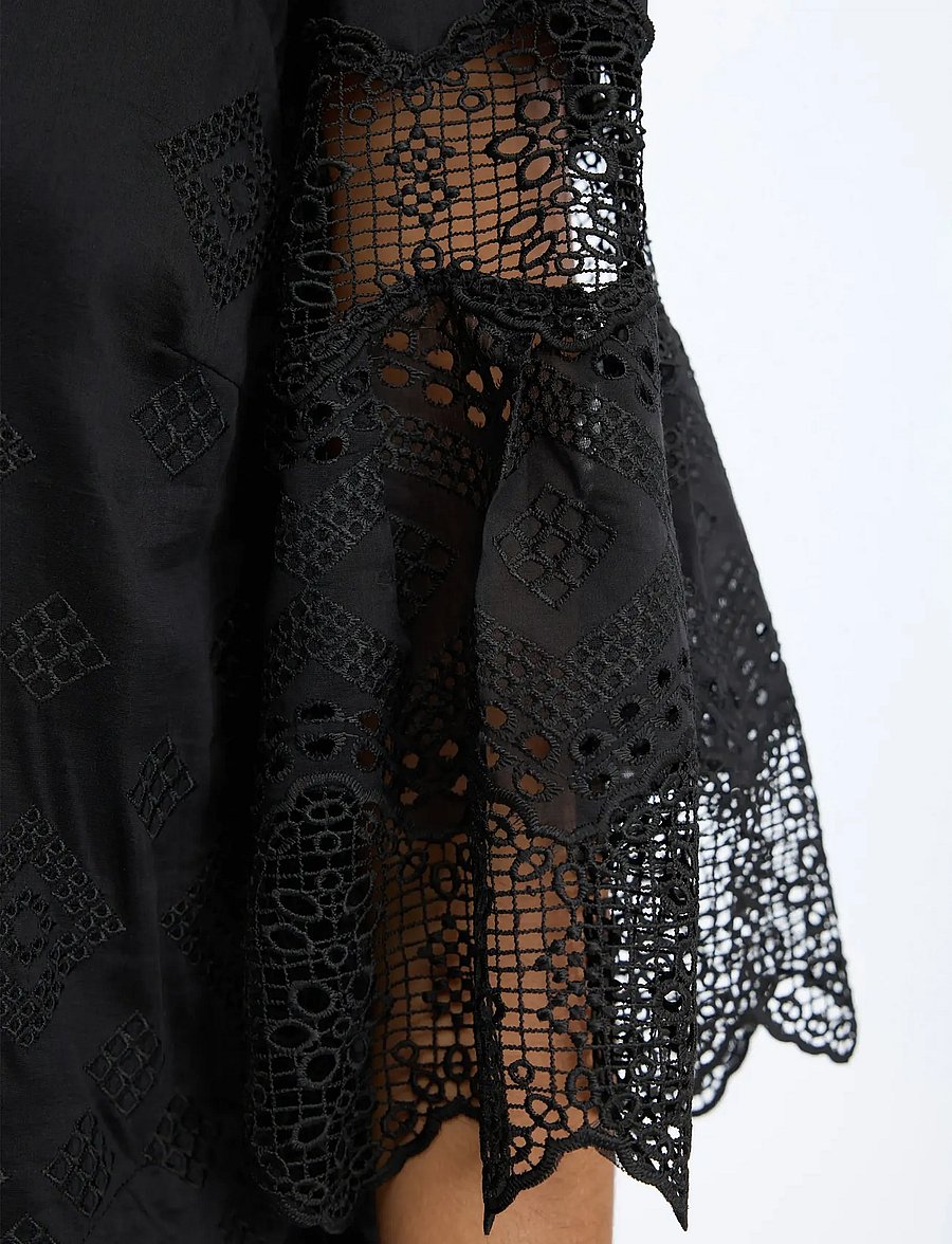 Munthe - VANSINA - spitzenkleider - black - 4