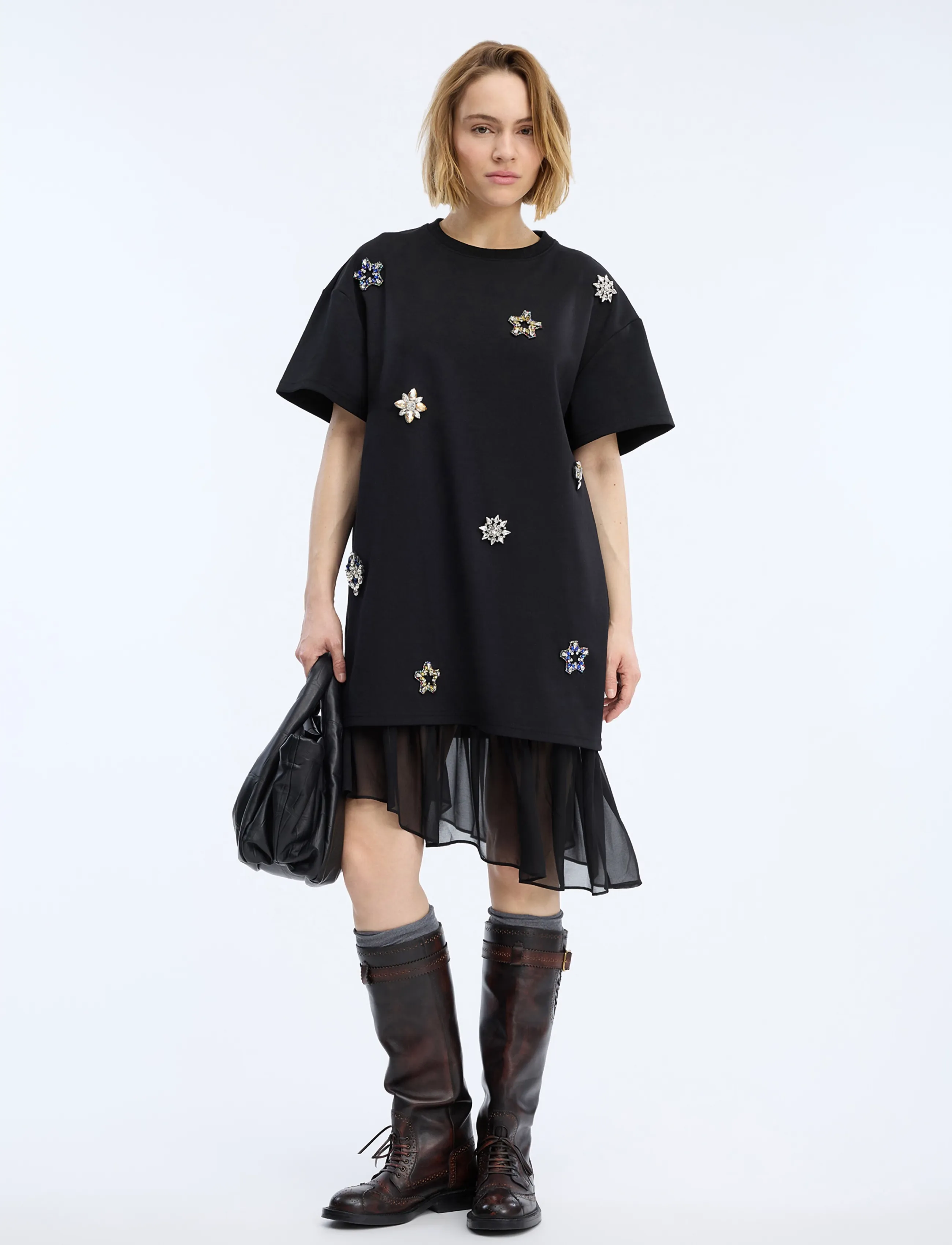 Munthe VISORLESS - Klänningar - BLACK / black