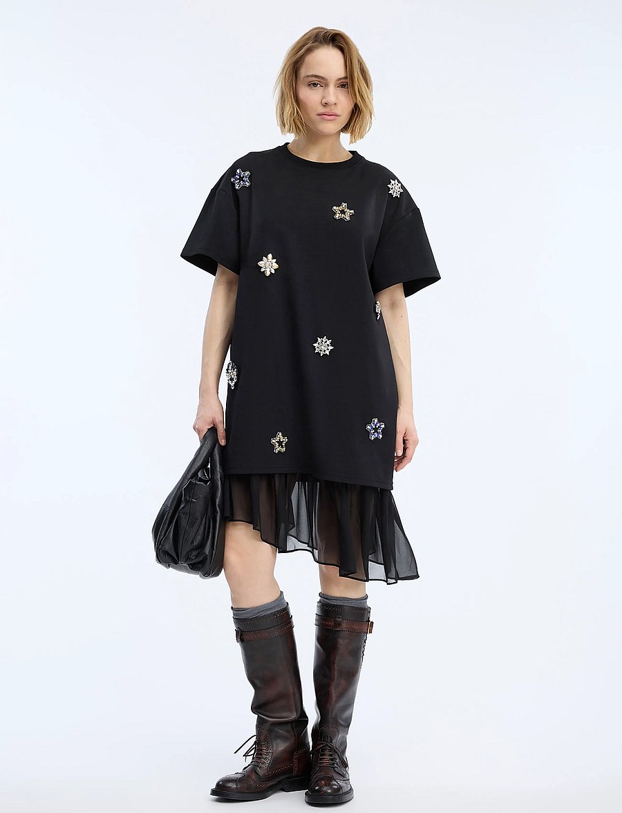 Munthe - VISORLESS - t-shirt-kleider - black - 0