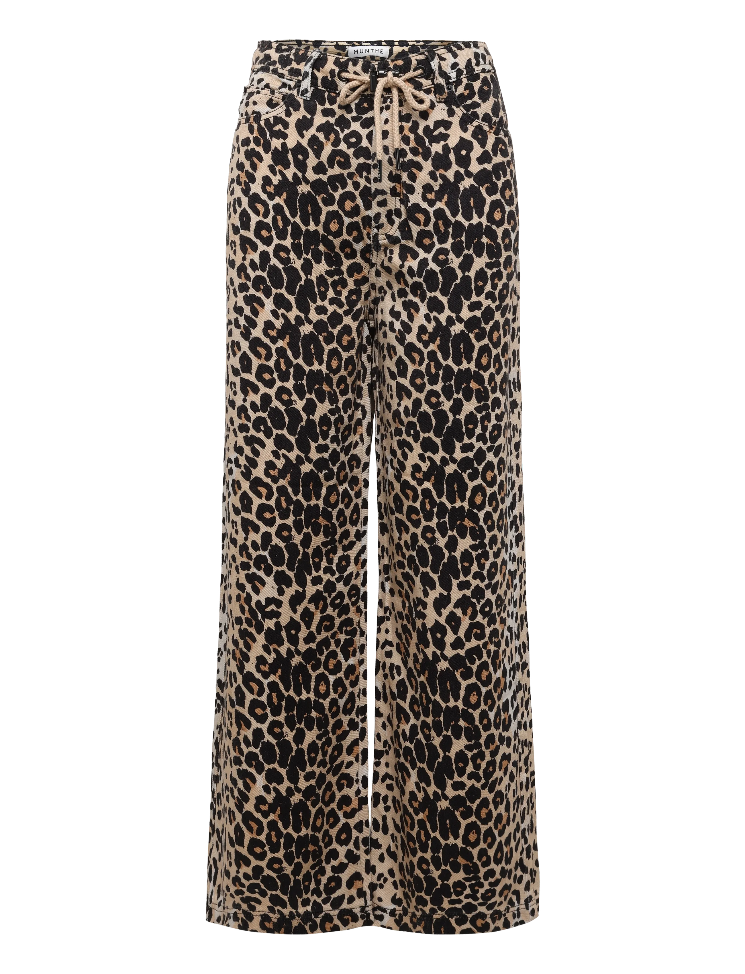 Munthe - OBEY - vida byxor - print animal - 1