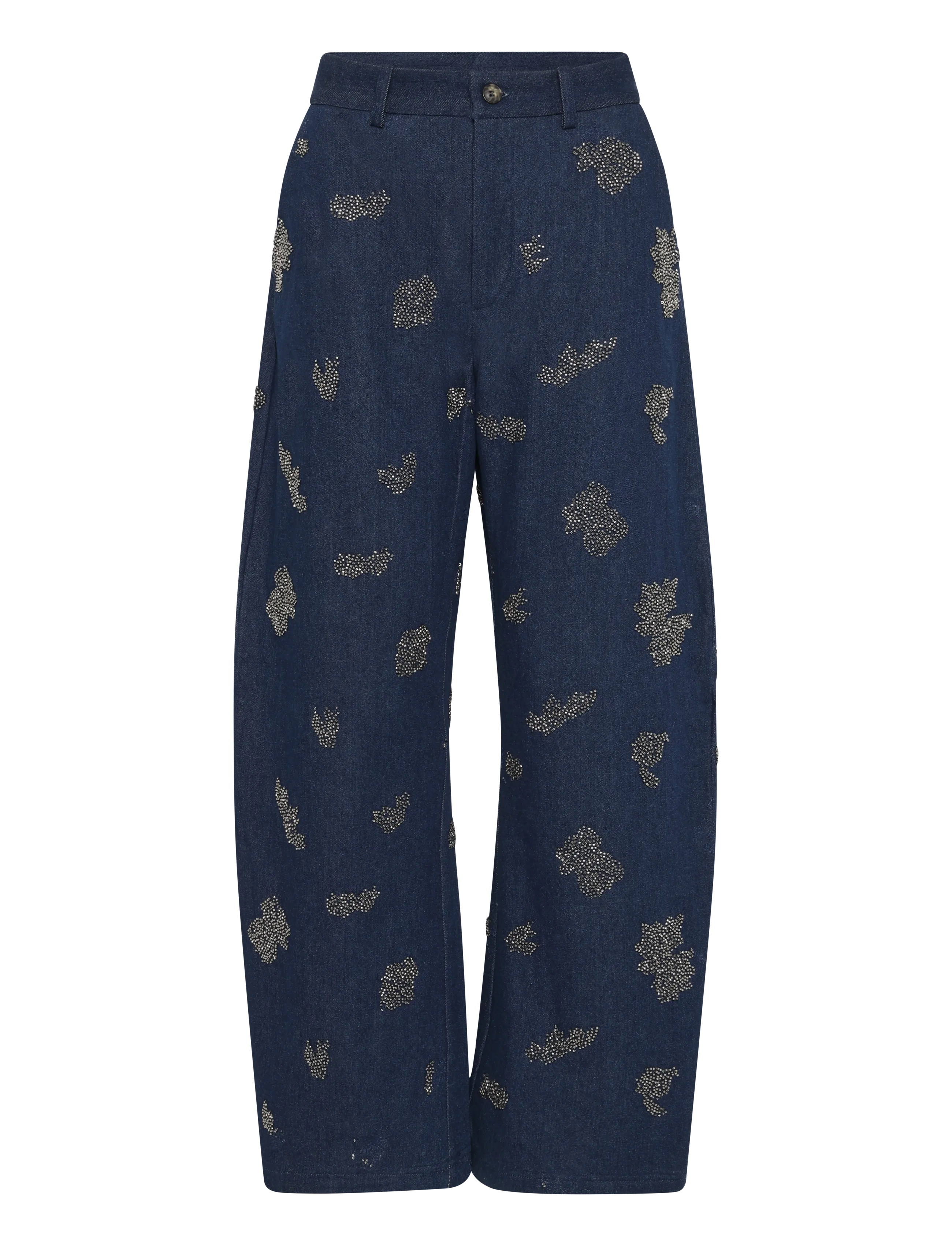 Munthe - VASLER - sirged teksad - navy - 1