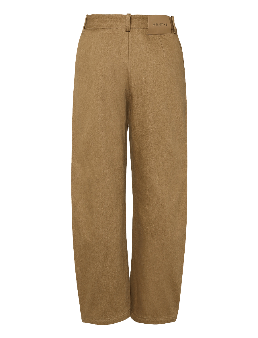 Munthe - VUZLER - hose mit geradem bein - nature - 2
