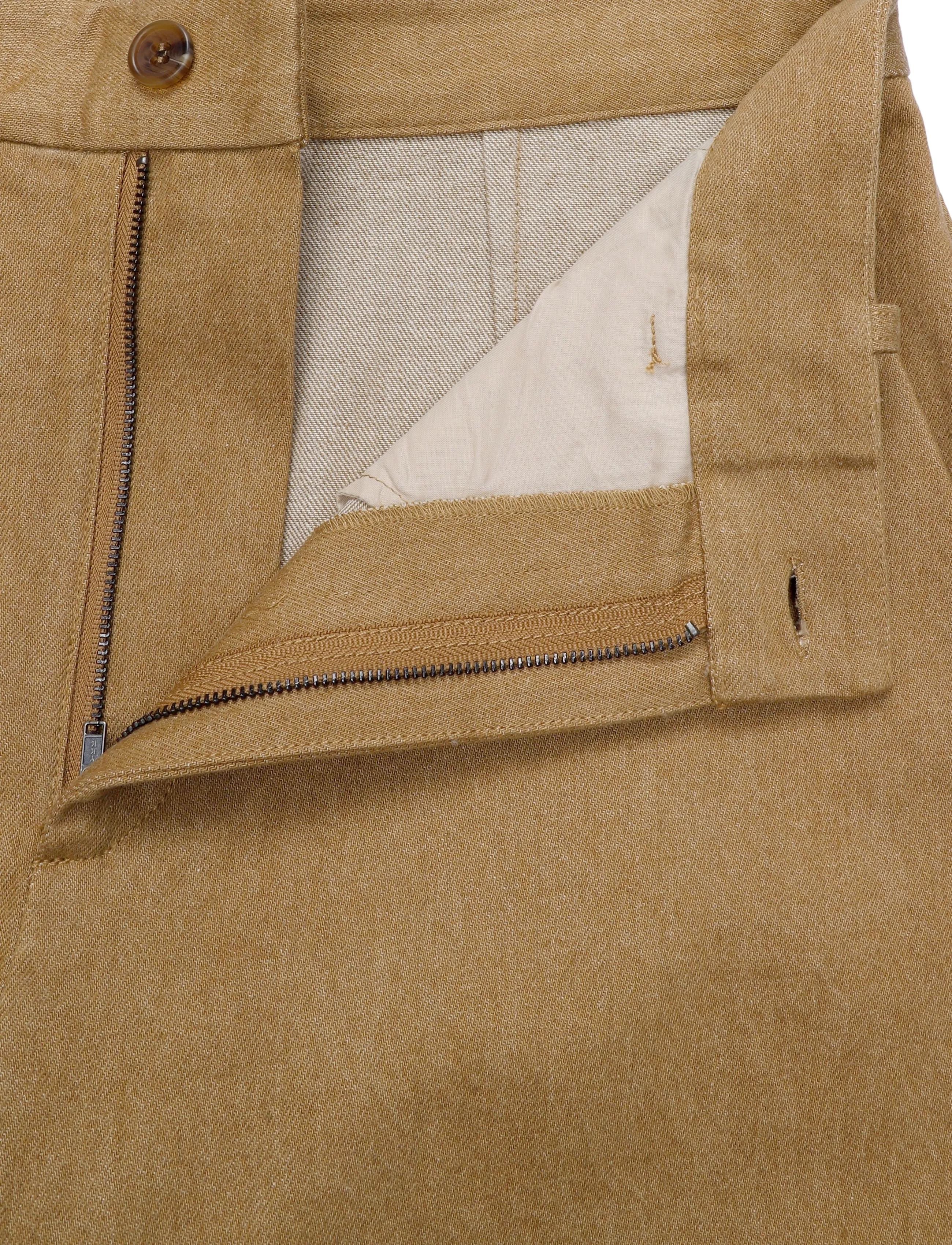Munthe - VUZLER - straight leg trousers - nature - 5