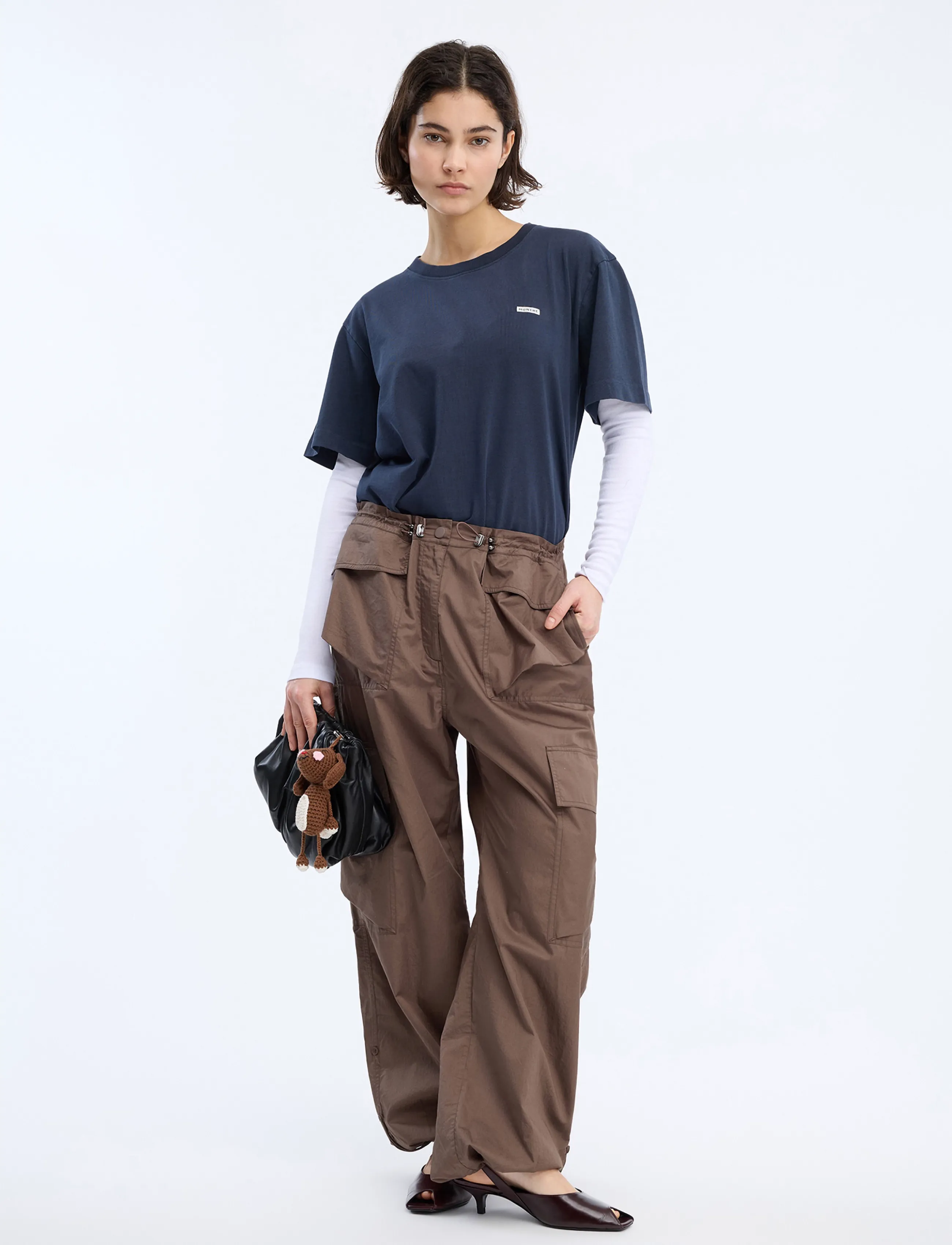 Munthe - UNFORM - cargo pants - mocca - 5