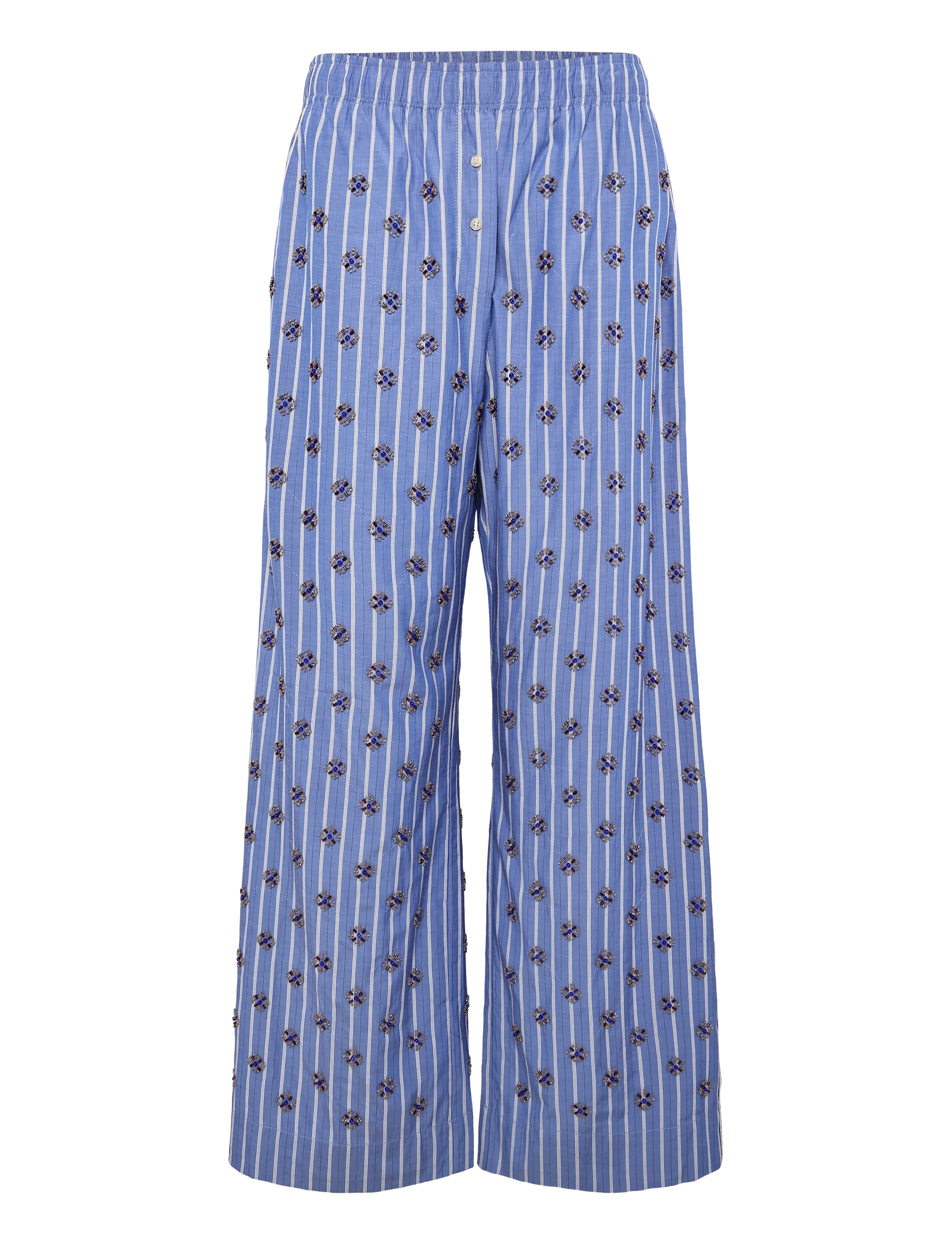 Munthe - VIOLOGEN - sirged püksid - blue - 1