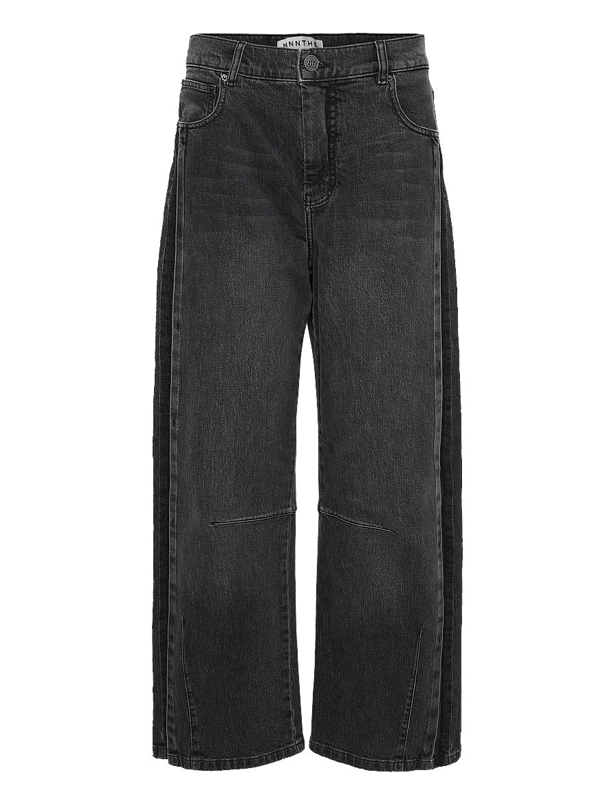 Munthe - BOHDI - gerade jeans - black - 1
